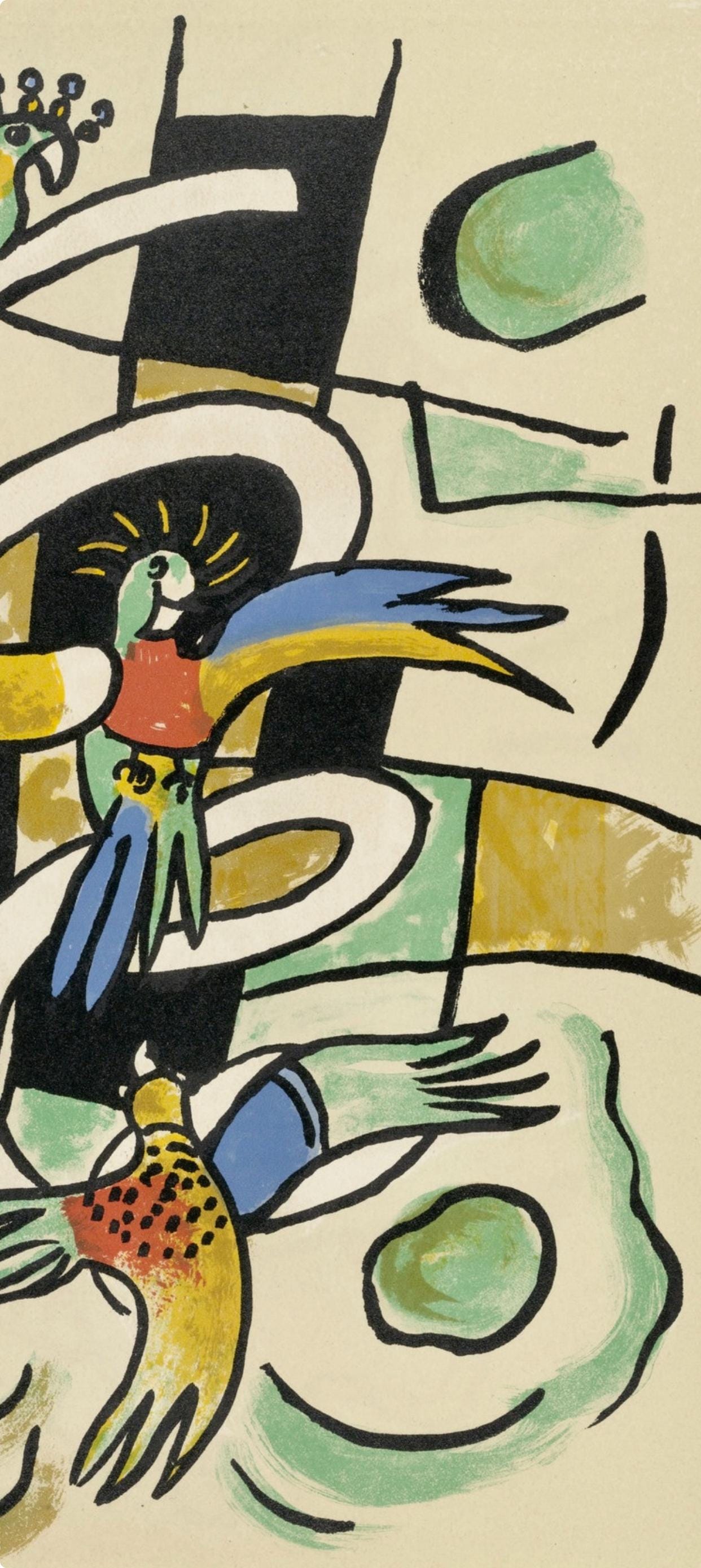 Fernand Léger, Composition, Cirque, Lithographies Originales, Limited Edition Lithograph