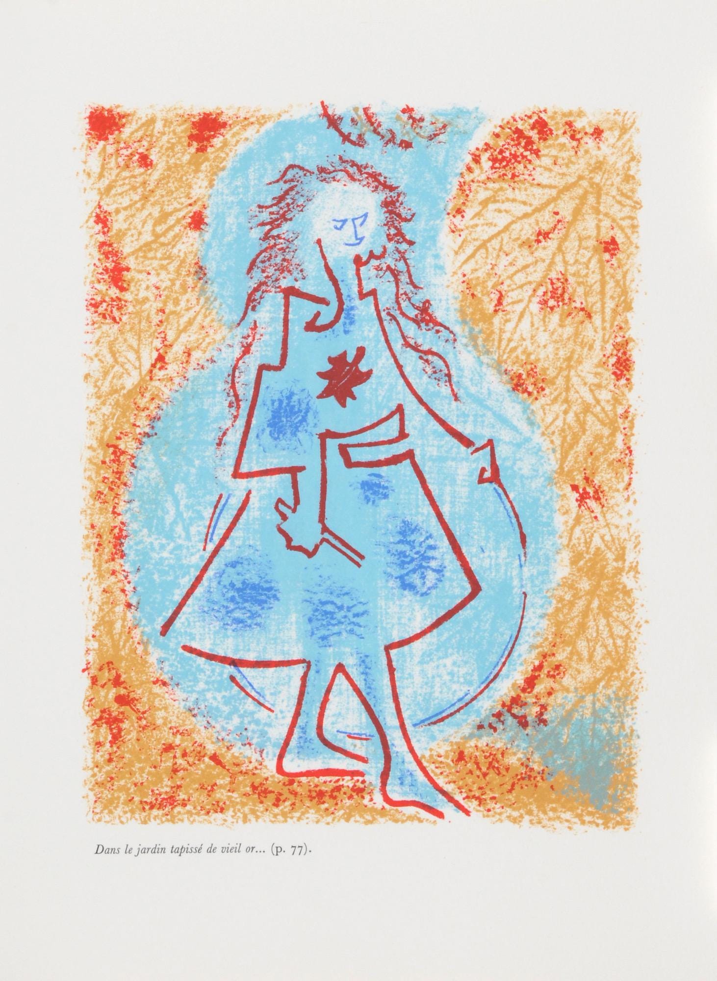 André Masson, Composition (Cramer 97), Une Étoile de Craie, Limited Edition Lithograph