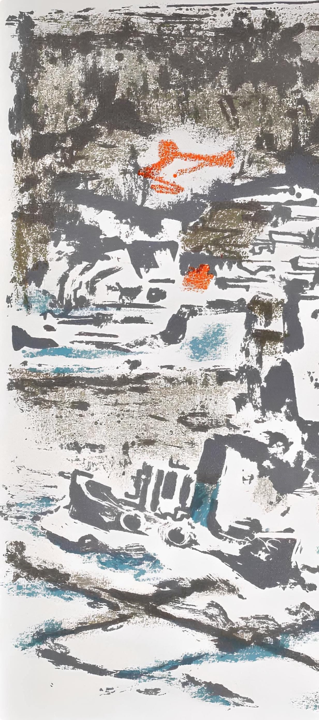 Alexandre Garbell, Composition, Œuvres complètes d'Albert Camus, Limited Edition Lithograph