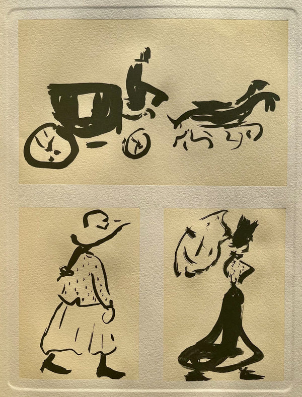 Albert Marquet, Croquis parisiens, Marquet, Limited Edition Lithograph