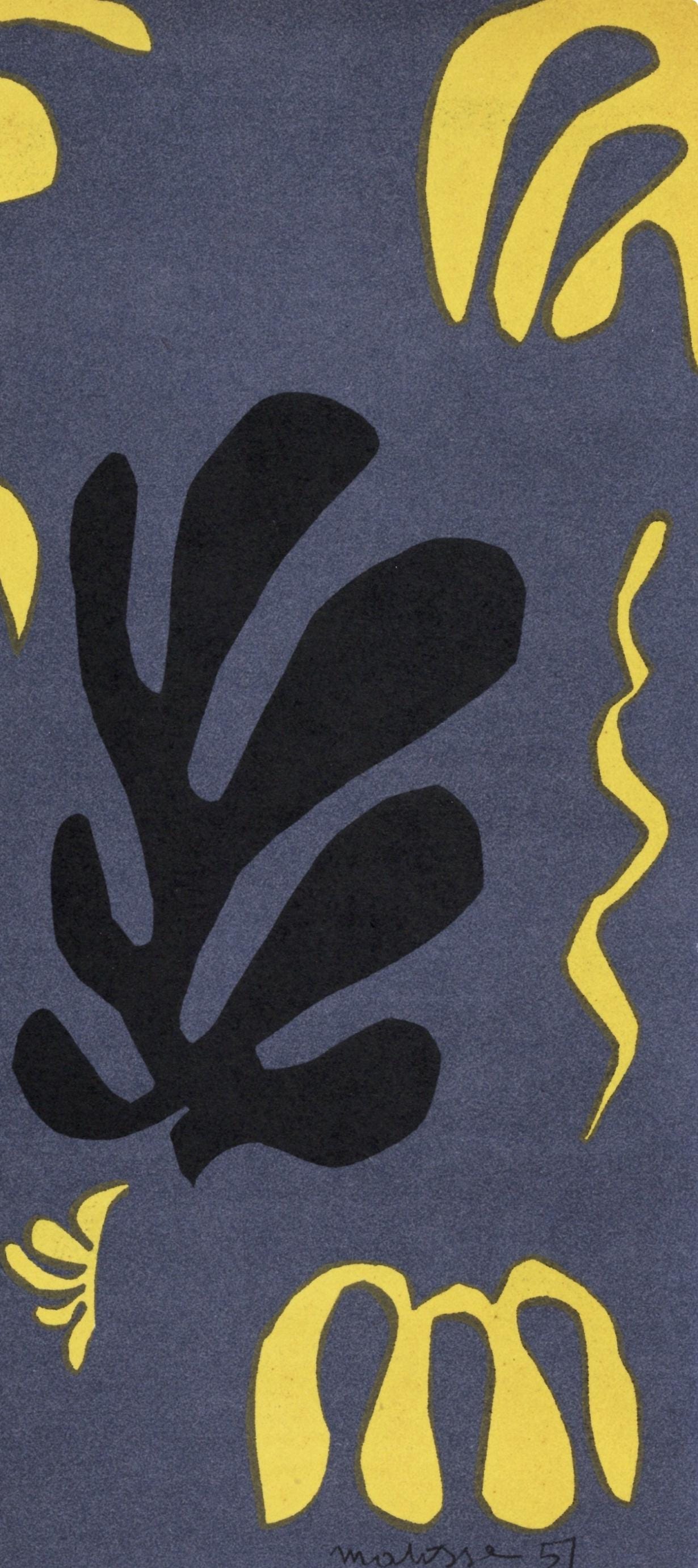 Henri Matisse, Découpage, XXe siècle, Limited Edition Lithograph