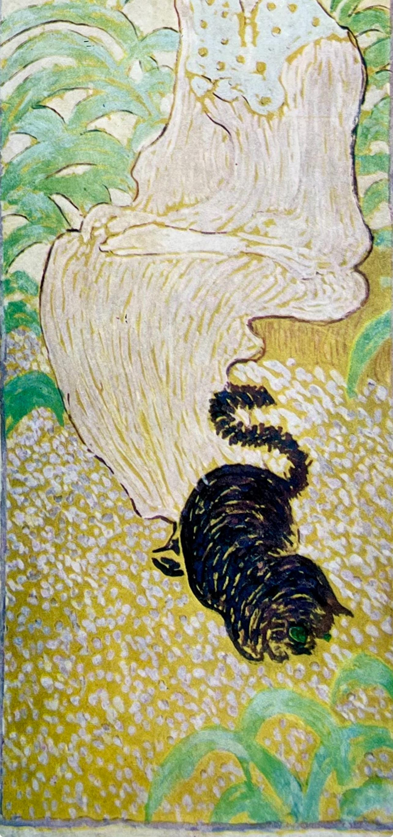 Pierre Bonnard, Composition, Derrière le miroir, Limited Edition Lithograph