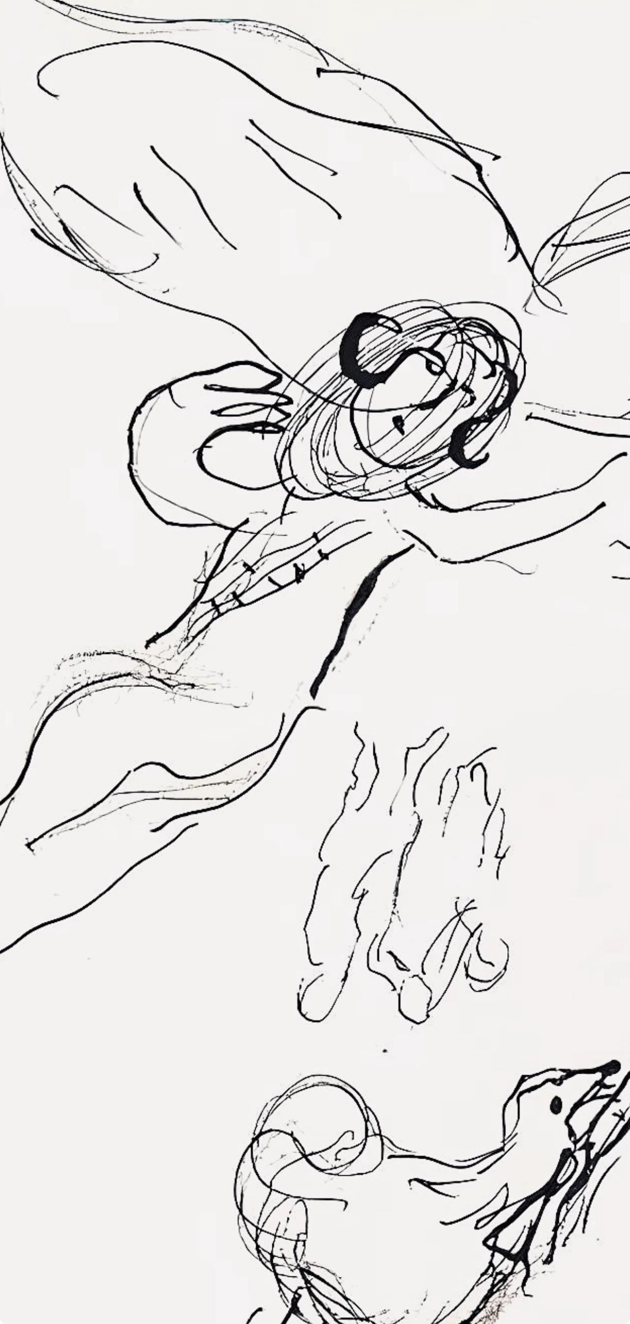 Marc Chagall, Composition (Cramer 61), Le Plafond de l'Opéra de Paris, Limited Edition Lithograph