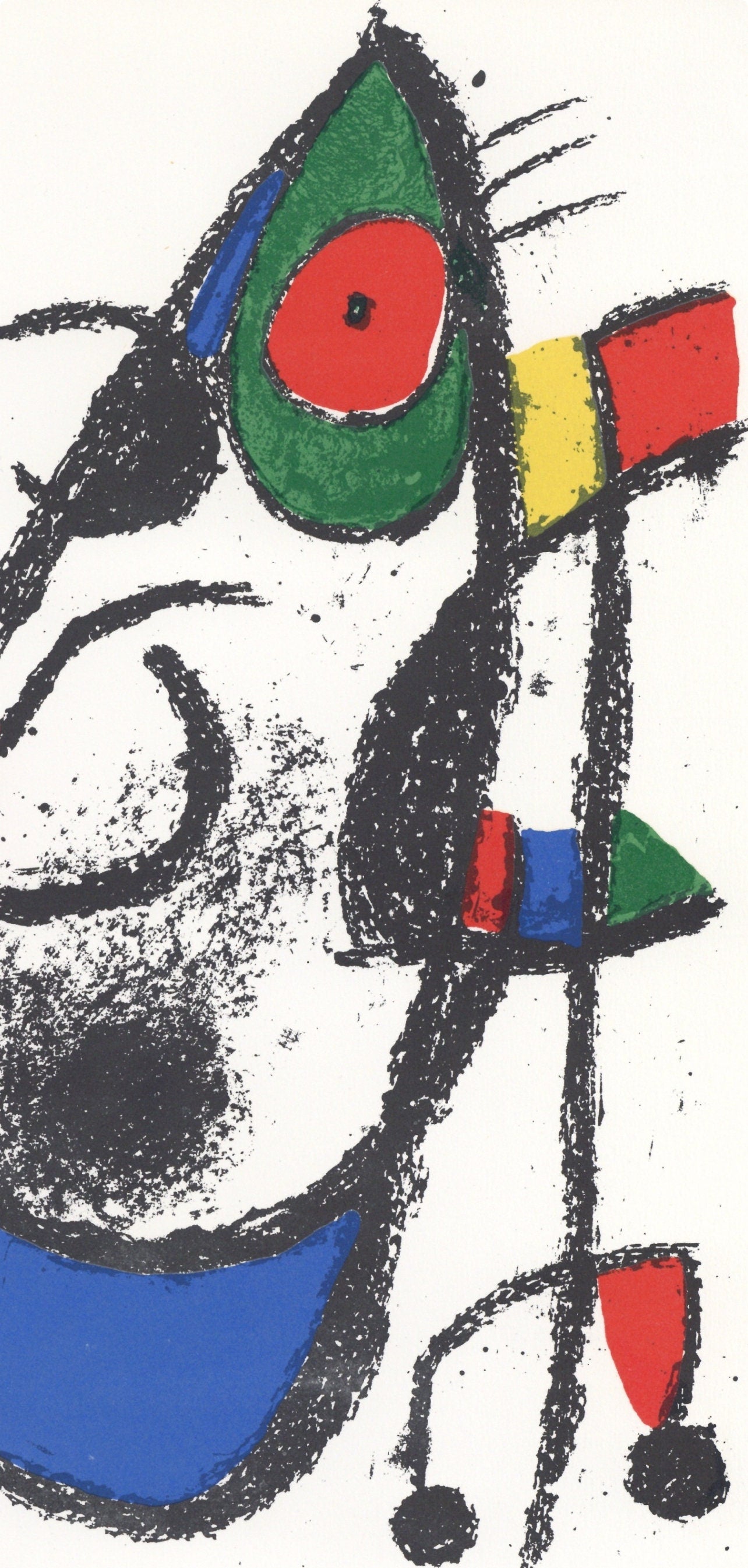 Joan Miró, Composition, (Cramer 198; Mourlot 1047), Joan Miró Lithographs, Limited Edition Lithograph