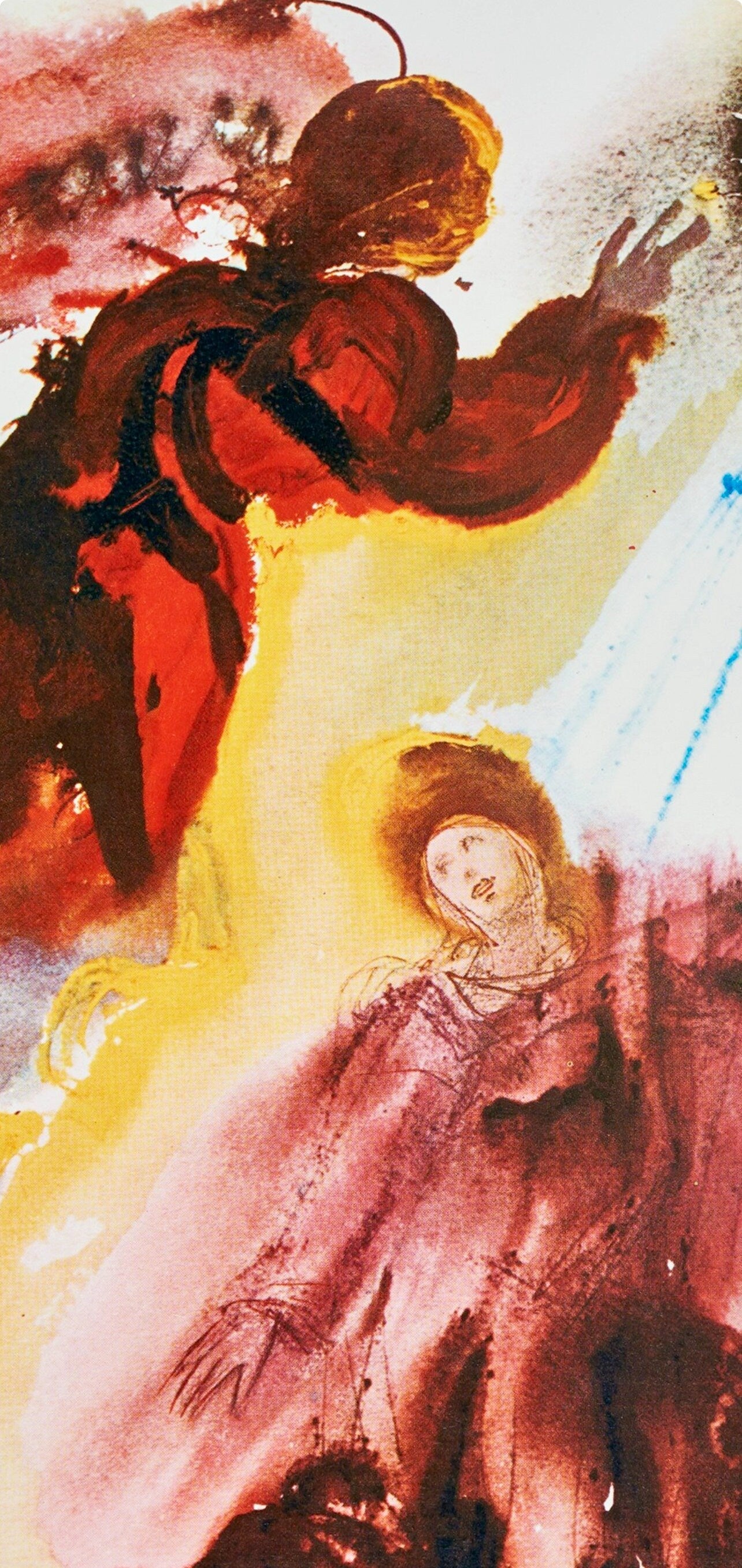 Salvador Dali, Composition (Michler/Löpsinger 1600; Field 69-3), Biblia Sacra, Limited Edition Lithograph