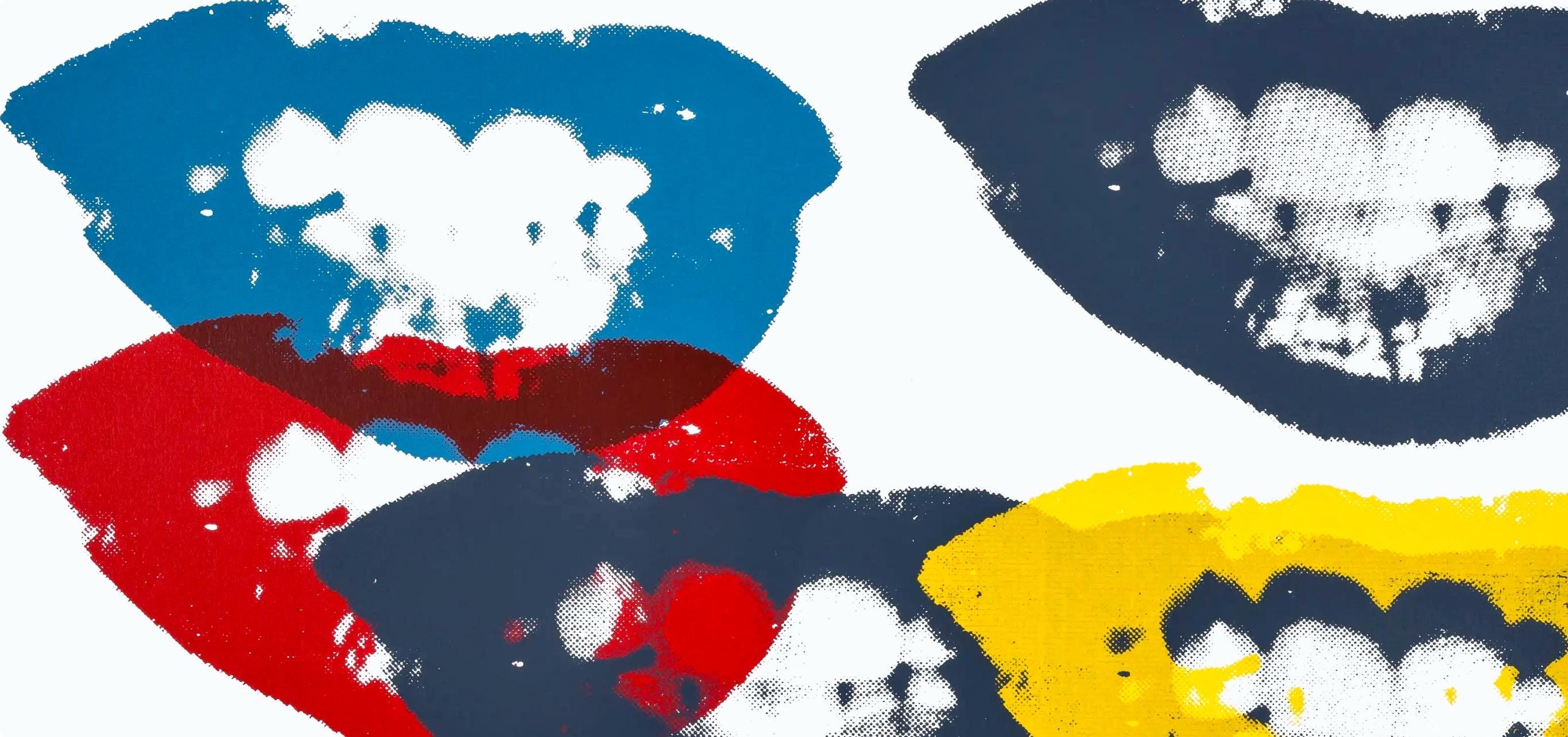 Andy Warhol, I love your kiss forever, Official Limited Edition, Sunday B. Morning, Silkscreen