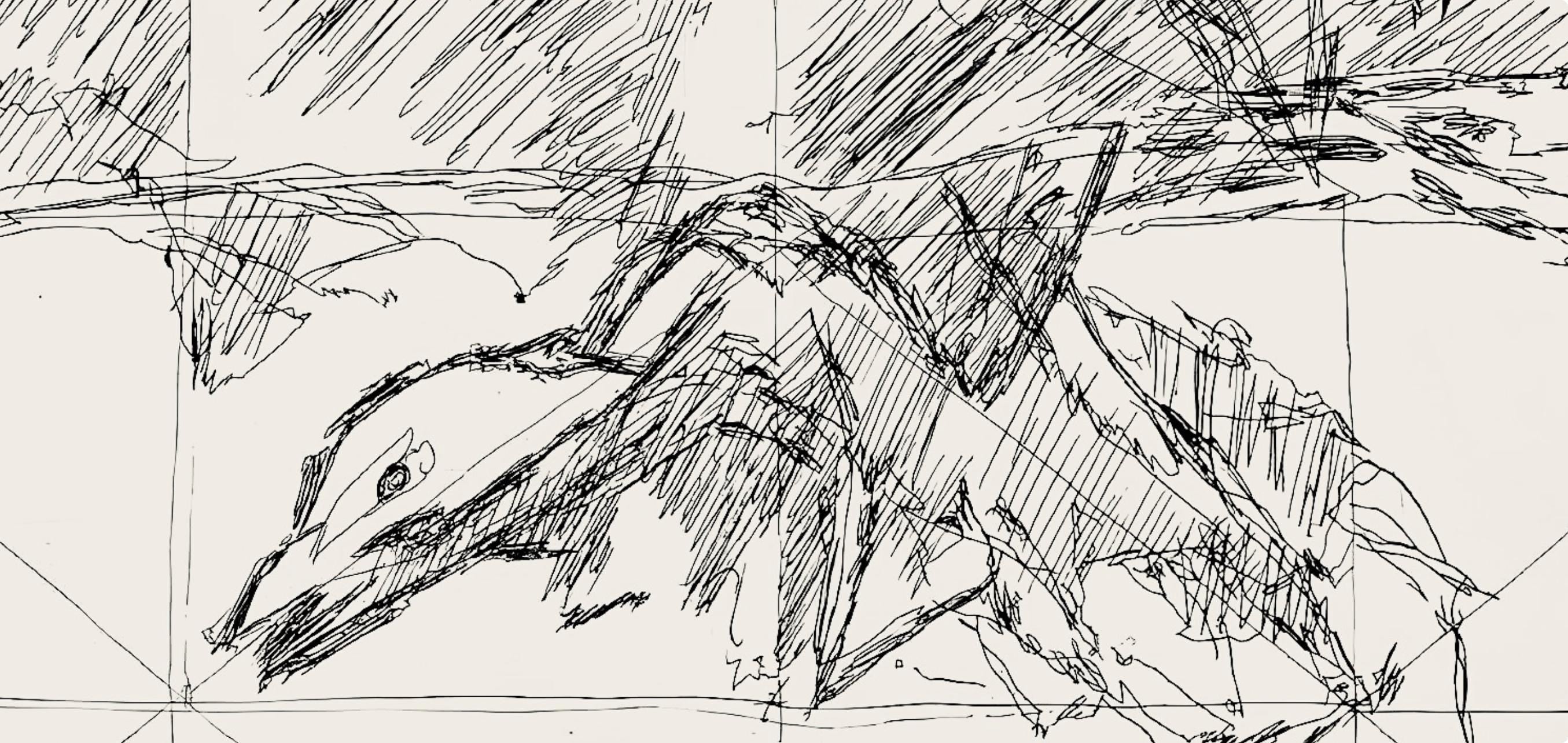 Jacques Villon, Composition (Ginestet/Pouillon 42-64), Hésiode, Les Travaux et les Jours, Limited Edition Etching