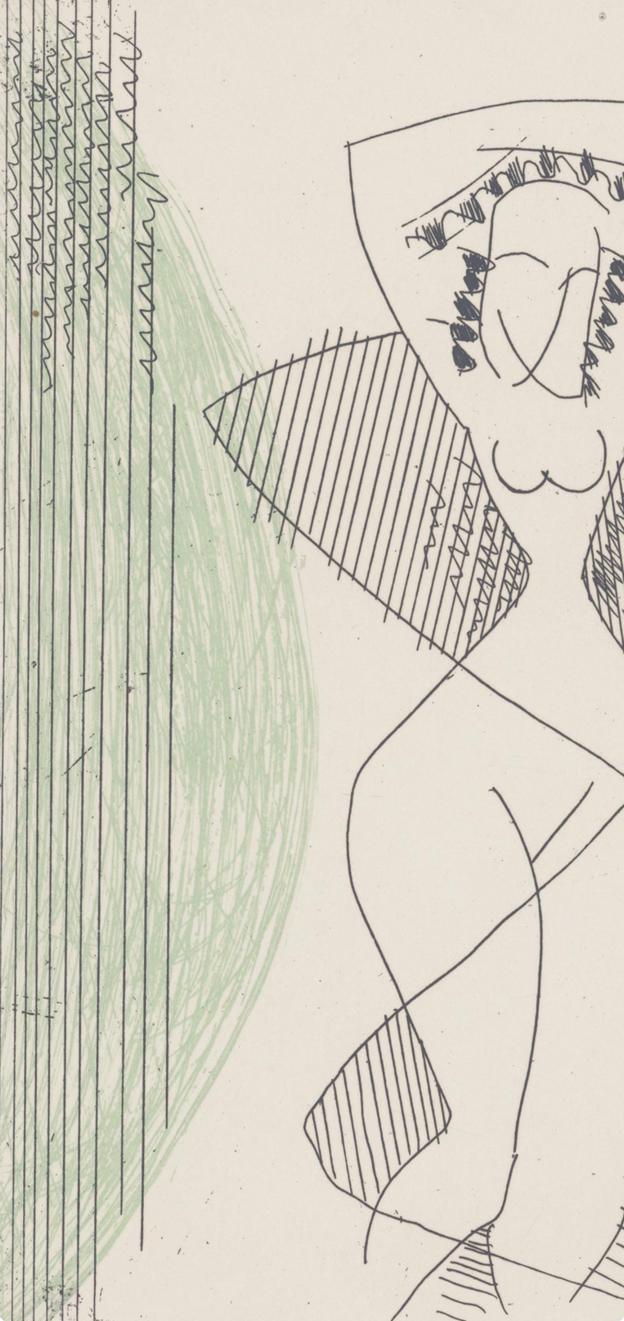 Man Ray, Composition, Feuilles éparses, Limited Edition Etching