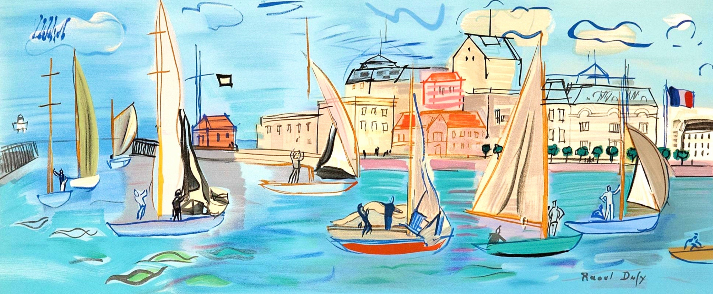 Raoul Dufy, Les Régates, Raoul Dufy, Collection Pierre Lévy, Limited Edition Lithograph