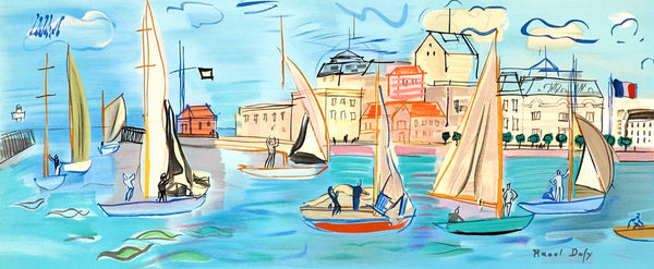 Raoul Dufy, Les Régates, Raoul Dufy, Collection Pierre Lévy, Limited Edition Lithograph