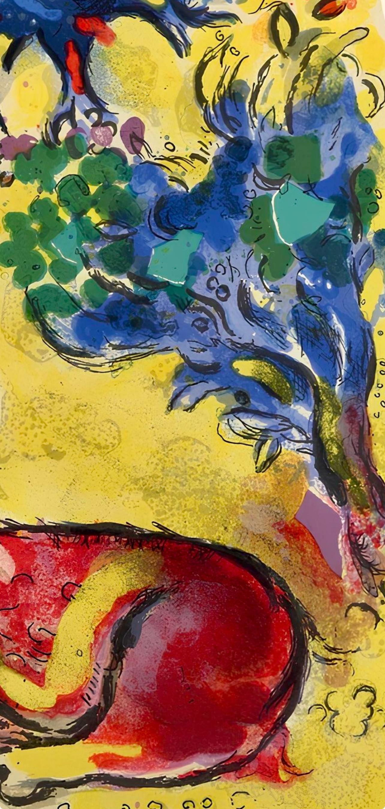 Marc Chagall, Tribe of Naphtali, Jerusalem Windows, Limited Edition Lithograph