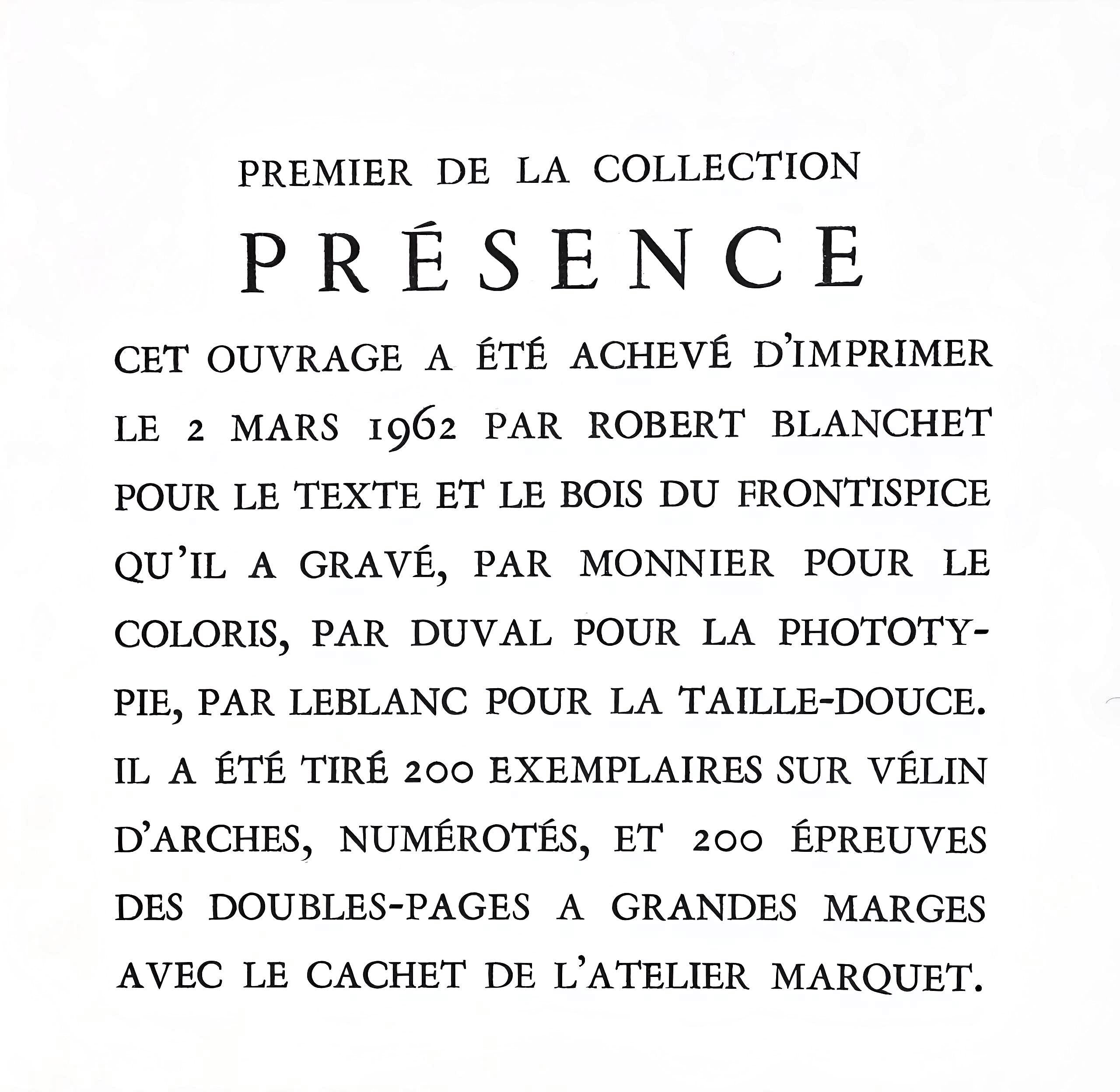 Albert Marquet, Composition, Présence de Marquet, Limited Edition Lithograph