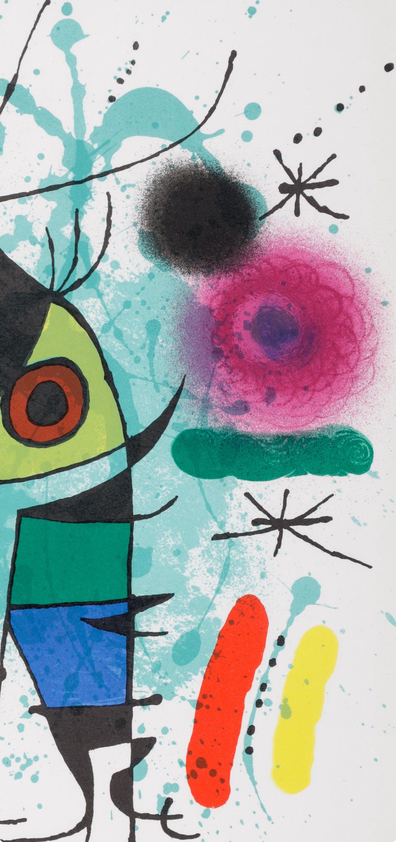 Joan Miró, Composition, (Cramer 160; Mourlot 867), Joan Miró Lithographs, Limited Edition Lithograph