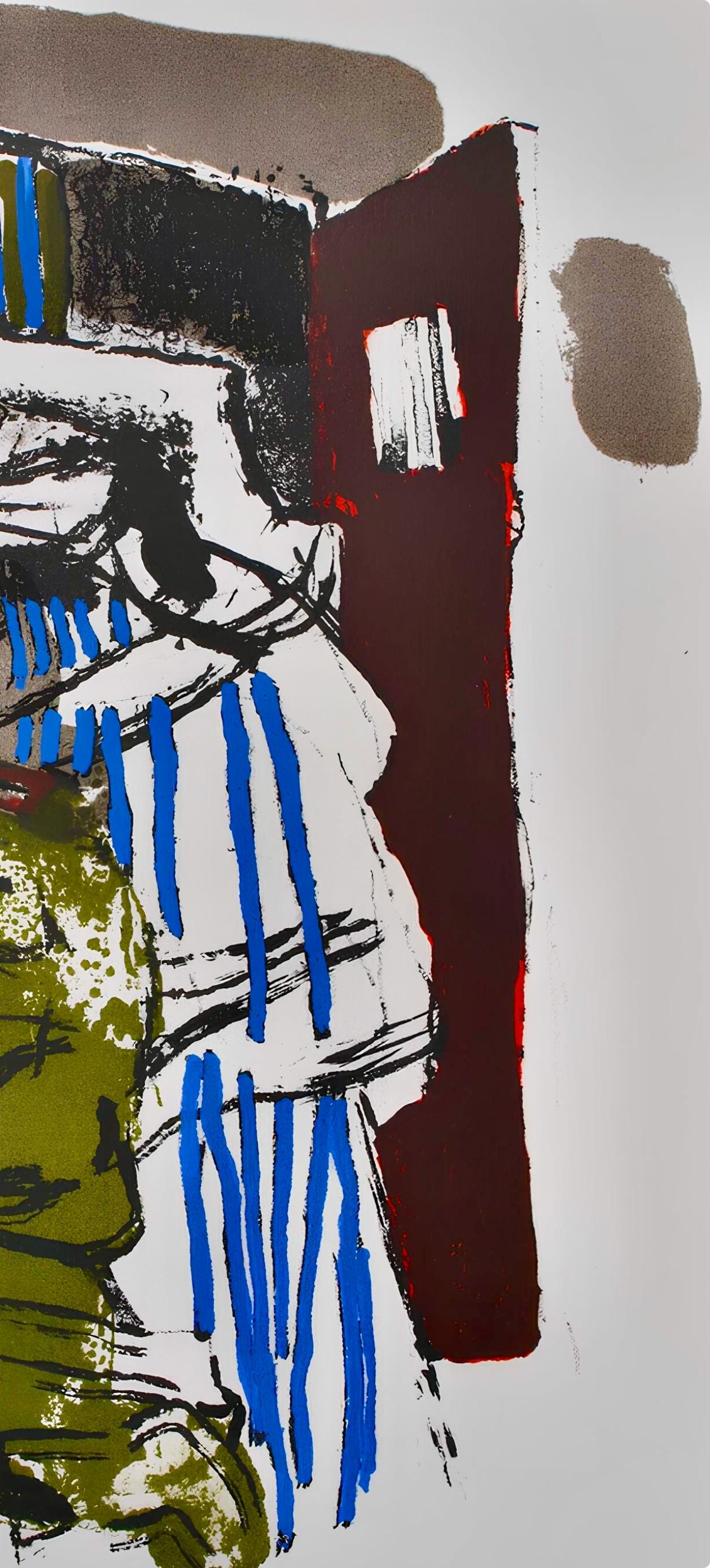 Paul Guiramand, Composition, Œuvres complètes d'Albert Camus, Limited Edition Lithograph