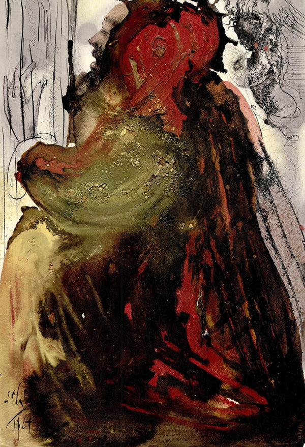 Salvador Dali, Composition (Michler/Löpsinger 1600; Field 69-3), Biblia Sacra, Limited Edition Lithograph