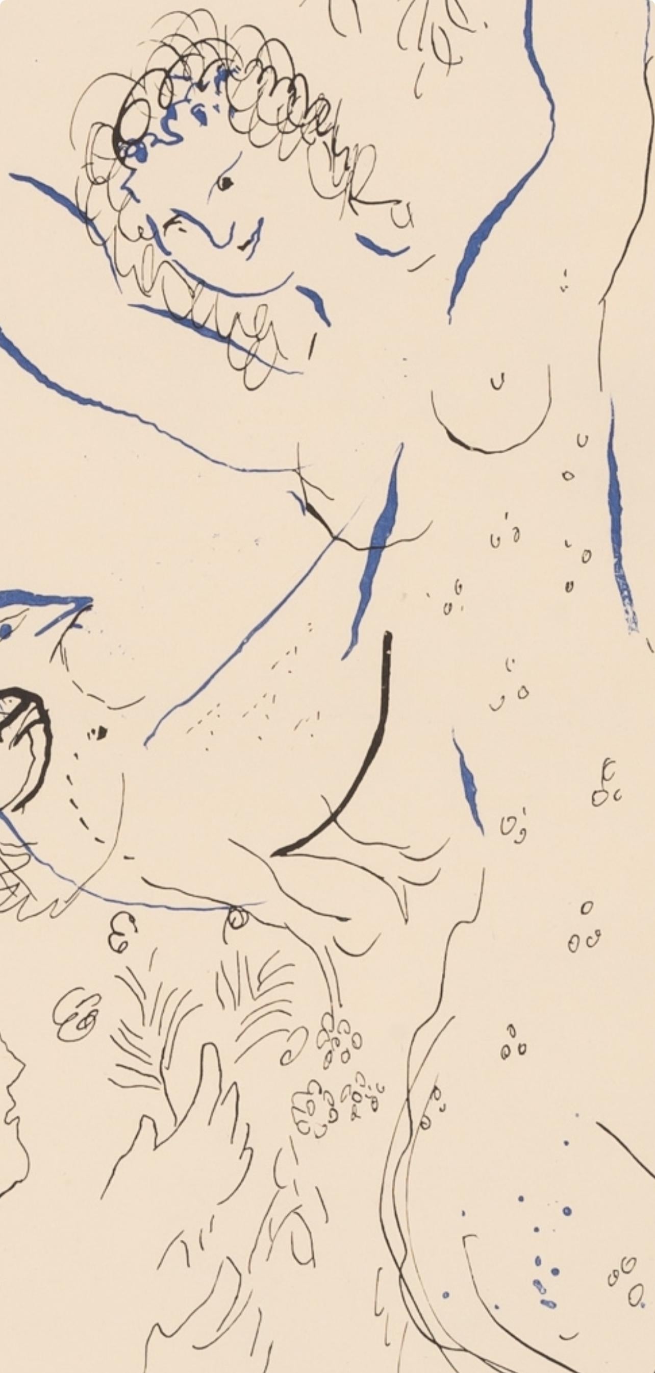 Marc Chagall, Composition, Couleur amour, Limited Edition Lithograph