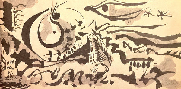 Jackson Pollock, Composition, Jackson Pollock, The Last Sketchbook, Limited Edition Lithograph