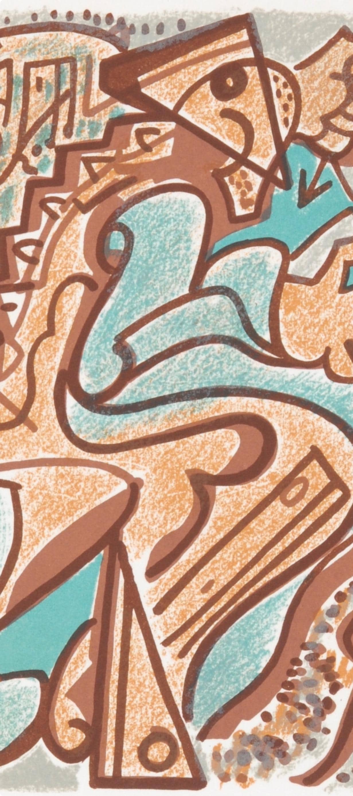 André Masson, Composition (Cramer 97), Une Étoile de Craie, Limited Edition Lithograph