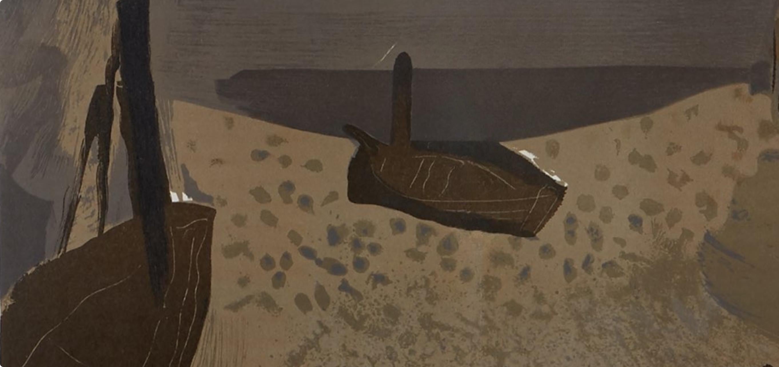 Georges Braque, Marine, Derrière le miroir, Limited Edition Lithograph