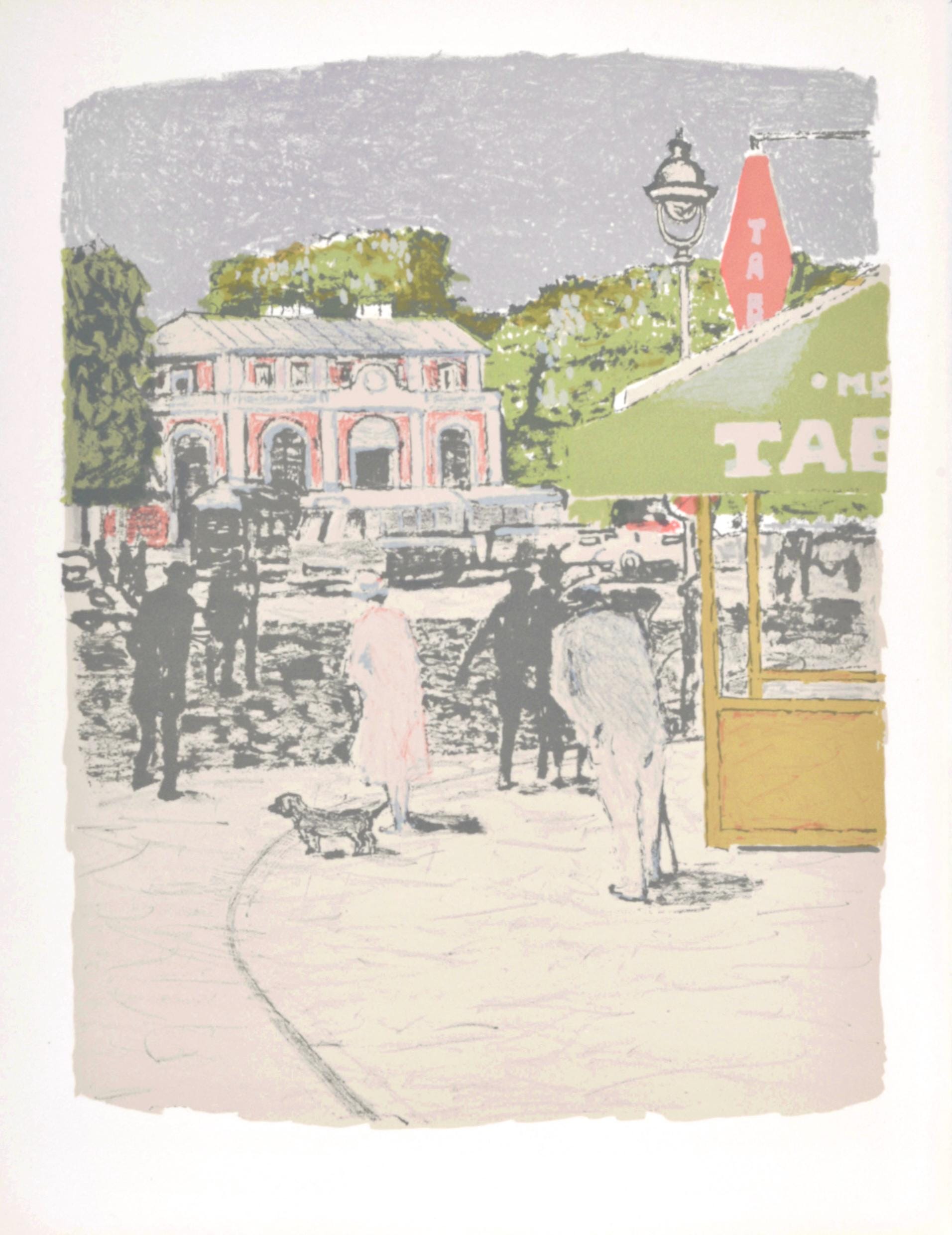 Maurice Brianchon, Flâneries, Regards sur Paris, Limited Edition Lithograph
