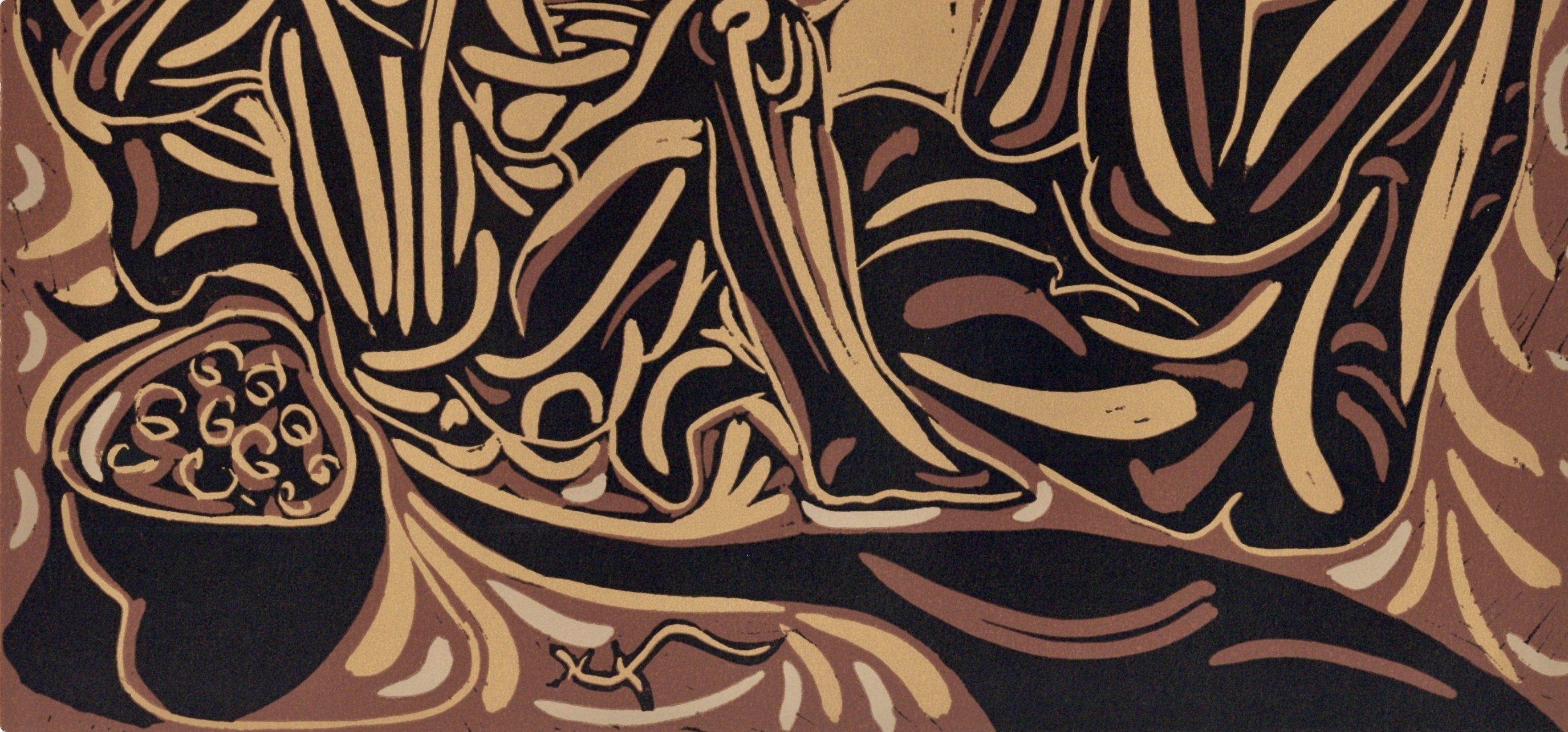 Pablo Picasso, Grape Gatherers (Orozco 214), Grabados al linóleo, Limited Edition Linocut