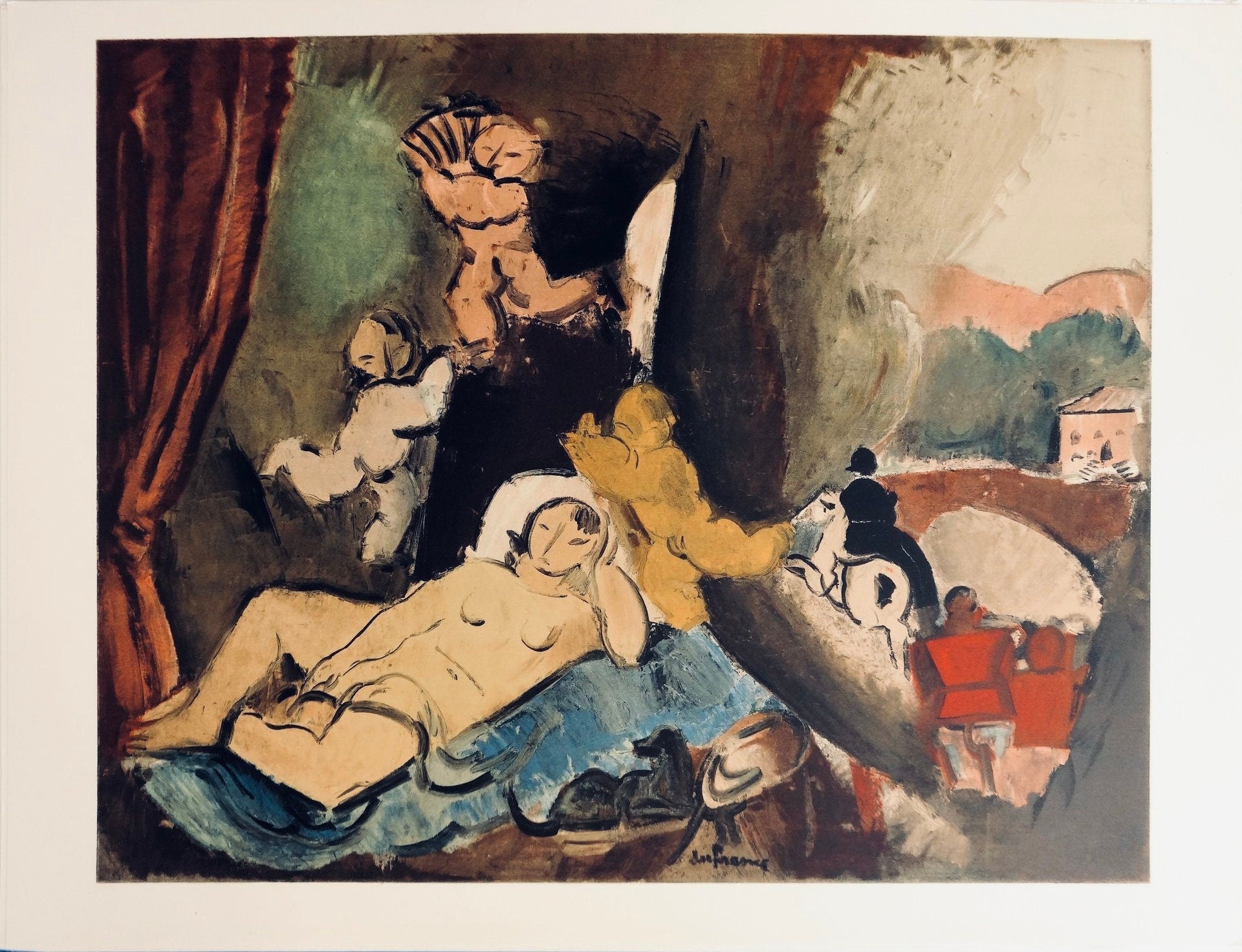 Charles Dufresne, Le Rêve, Collection Pierre Lévy, Limited Edition Lithograph