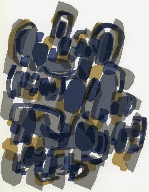 Raoul Ubac, Composition, Derrière le miroir, Limited Edition Lithograph