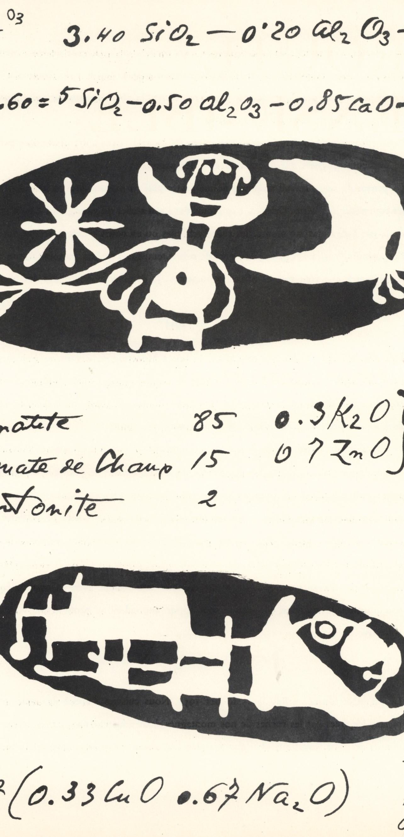 Joan Miró, Composition (Cramer 34), Derrière le miroir, Limited Edition Lithograph