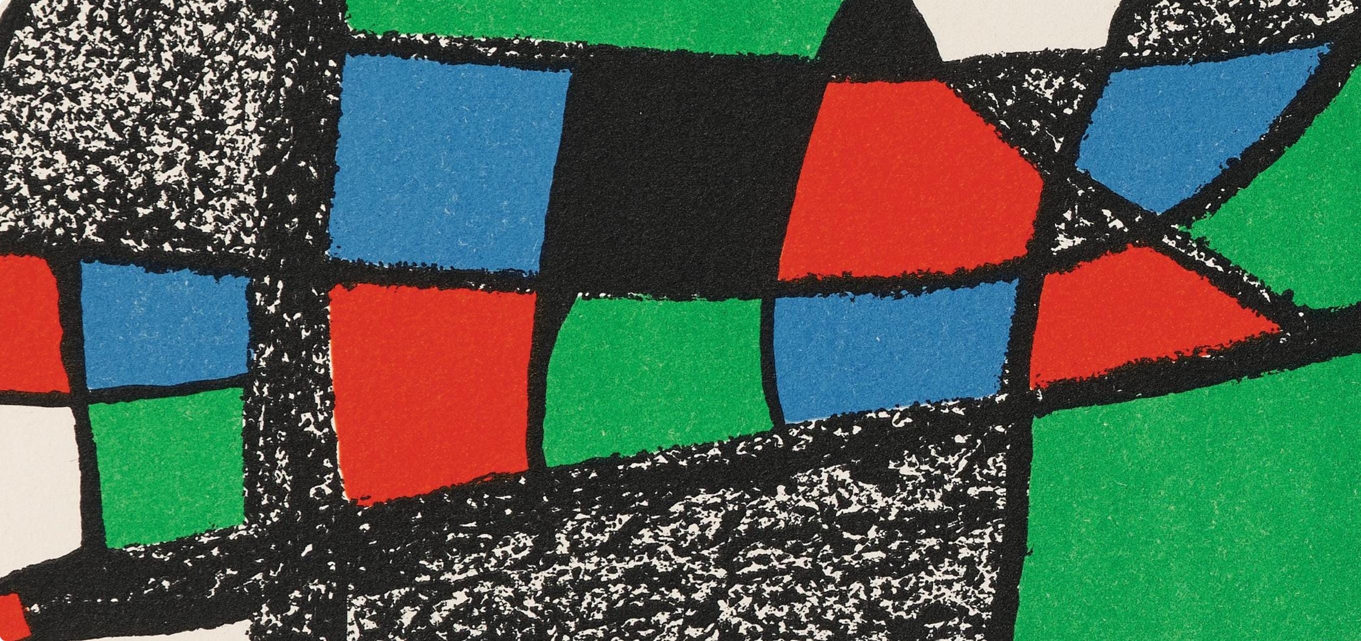 Joan Miró, Composition (Cramer 194; Mourlot 937), Limited Edition Lithograph