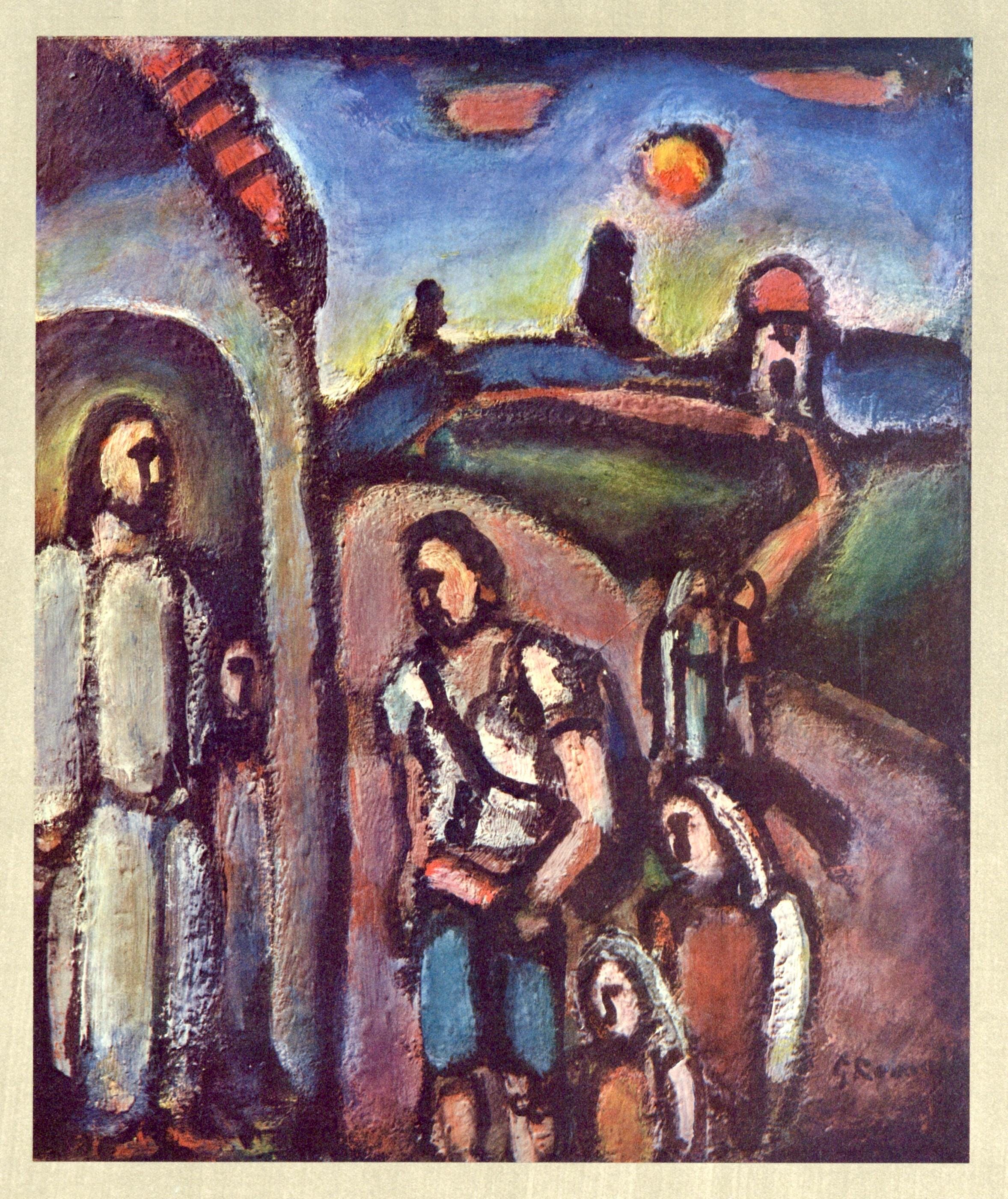 Georges Rouault, Composition, Stella Vespertina, Limited Edition Héliogravure