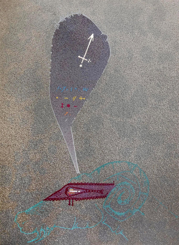 Joan Ponç, Composition, Ediciones Polígrafa, Redfern Gallery, Limited Edition Lithograph