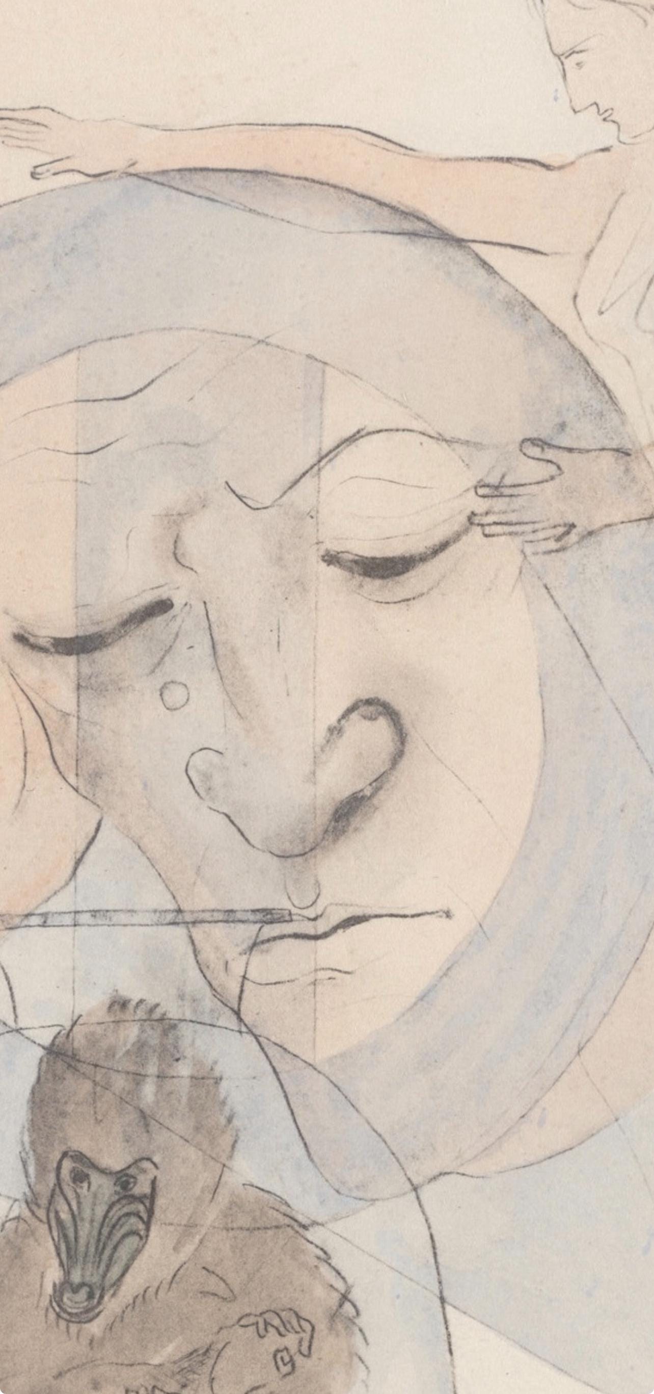 Francis Picabia, Composition, Le Peseur d'âmes (The Weigher of Souls), Limited Edition Lithograph