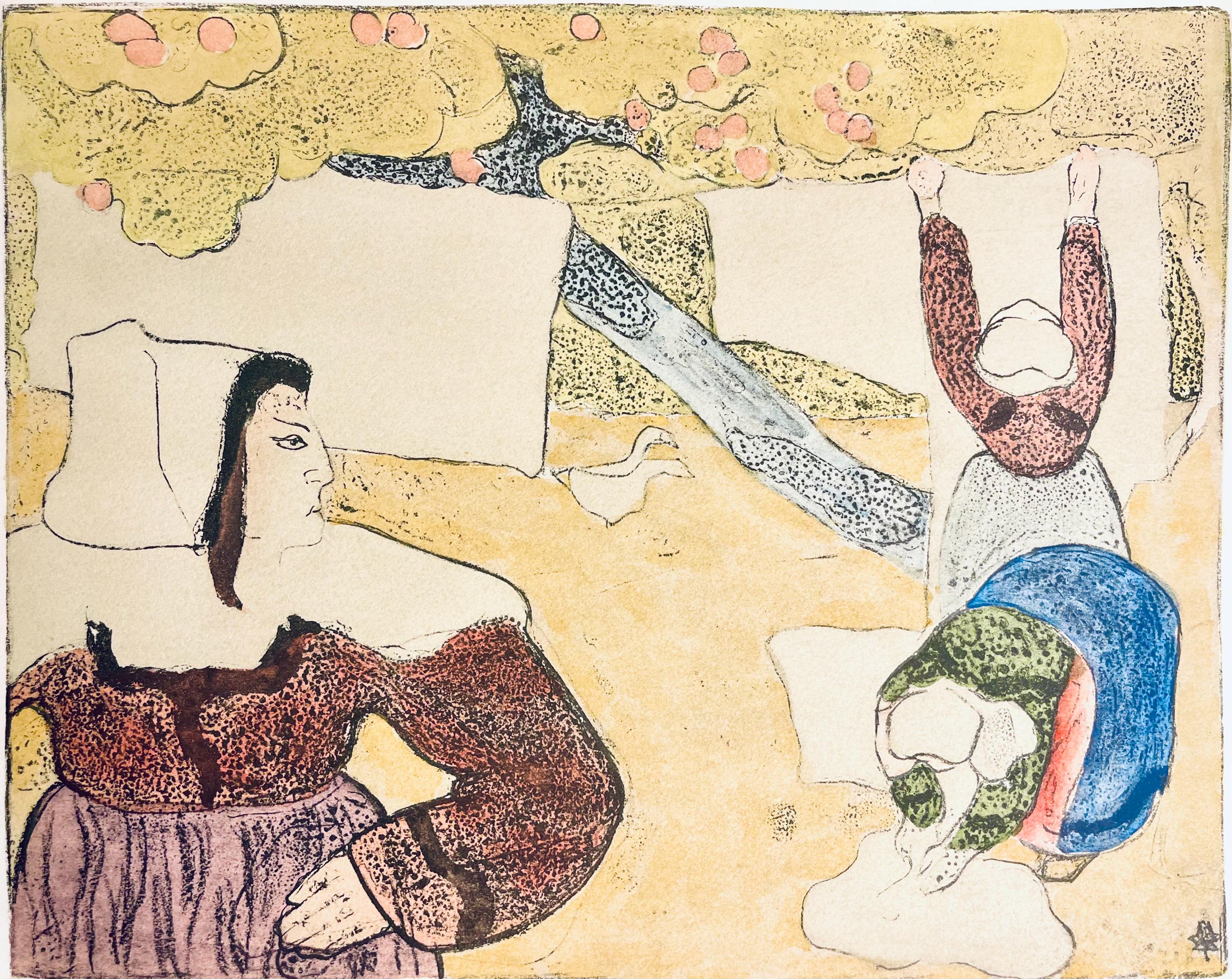 Émile Bernard, Composition, Éloge de Émile Bernard, Limited Edition Woodcut