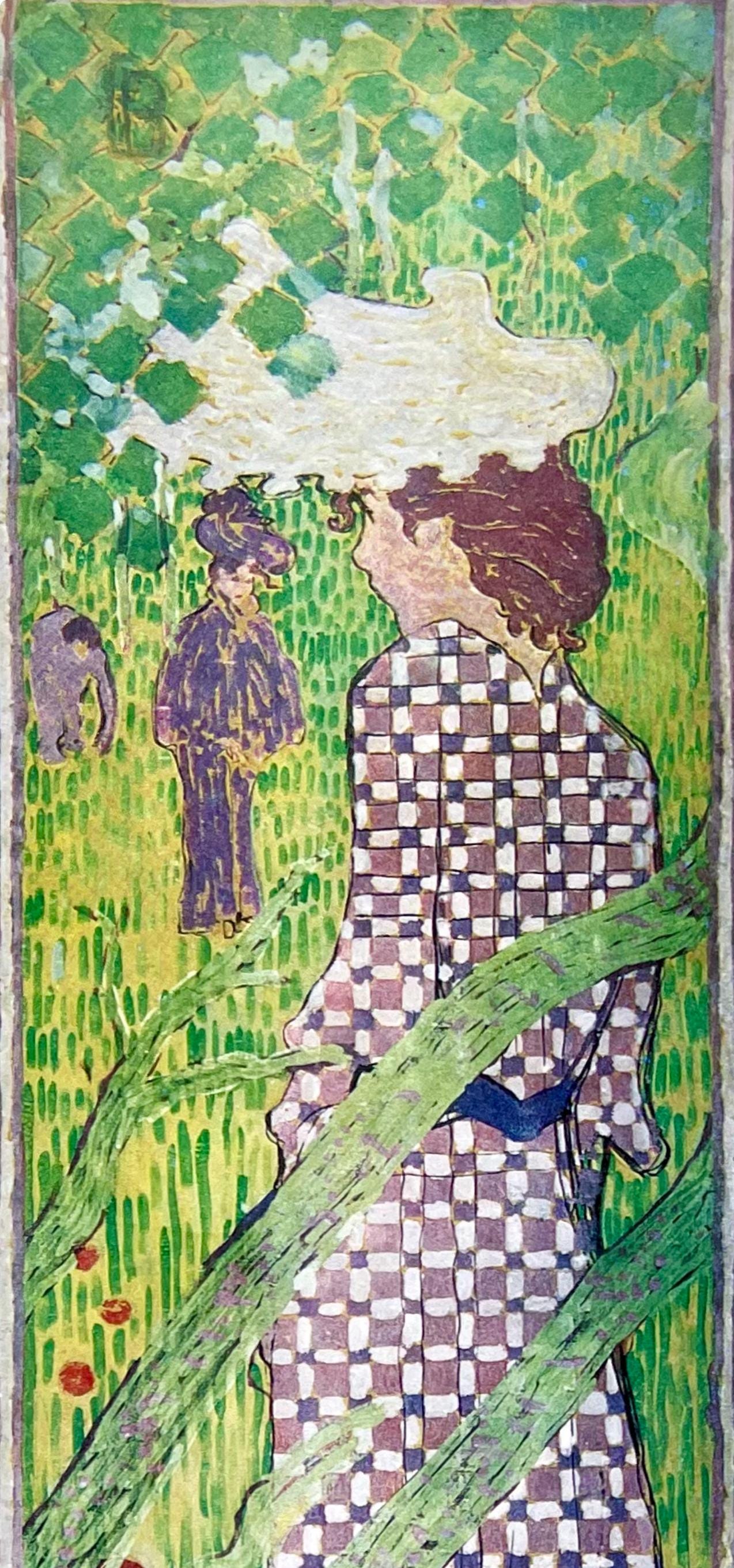 Pierre Bonnard, Composition, Derrière le miroir, Limited Edition Lithograph