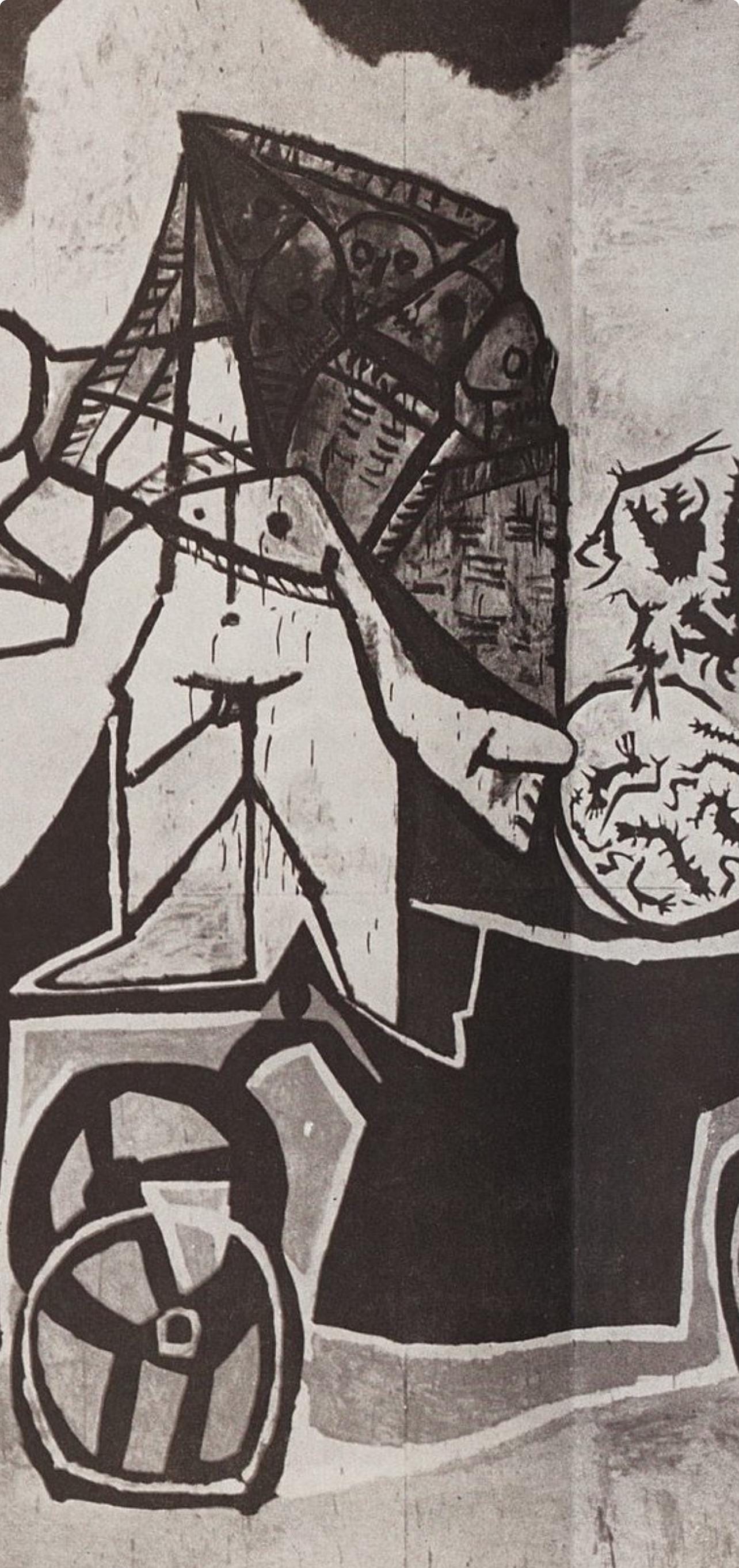 Pablo Picasso, Composition (Cramer 67; Bloch 748; Mourlot 245; Bloch, Books 66), La Guerre et la Paix, Limited Edition Lithograph