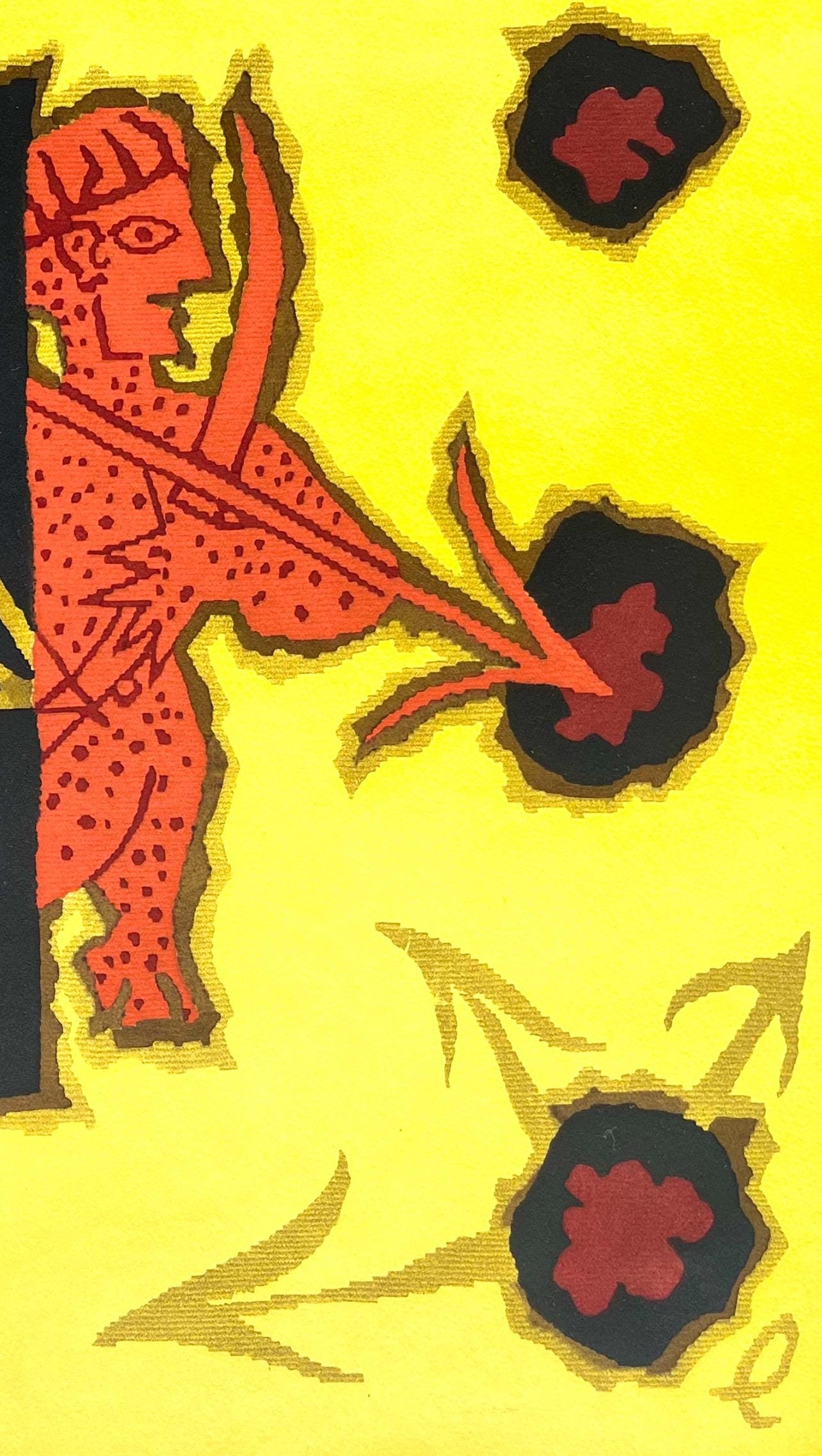 Jean Lurçat, Le Sagitaire (Sagittarius), Les Signes du zodiaque, Limited Edition Lithograph