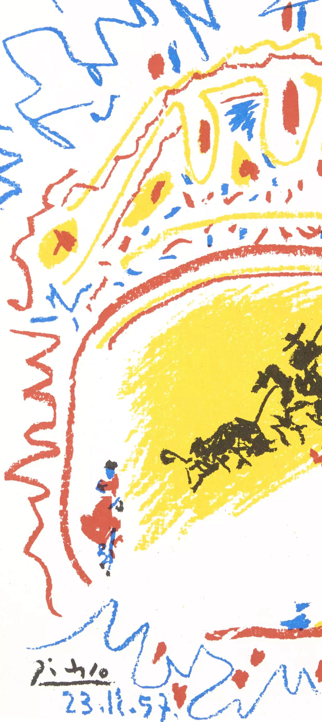 Pablo Picasso, Corrida (Cramer 92; Bloch 839; Mourlot 302), XXe siècle, Limited Edition Lithograph