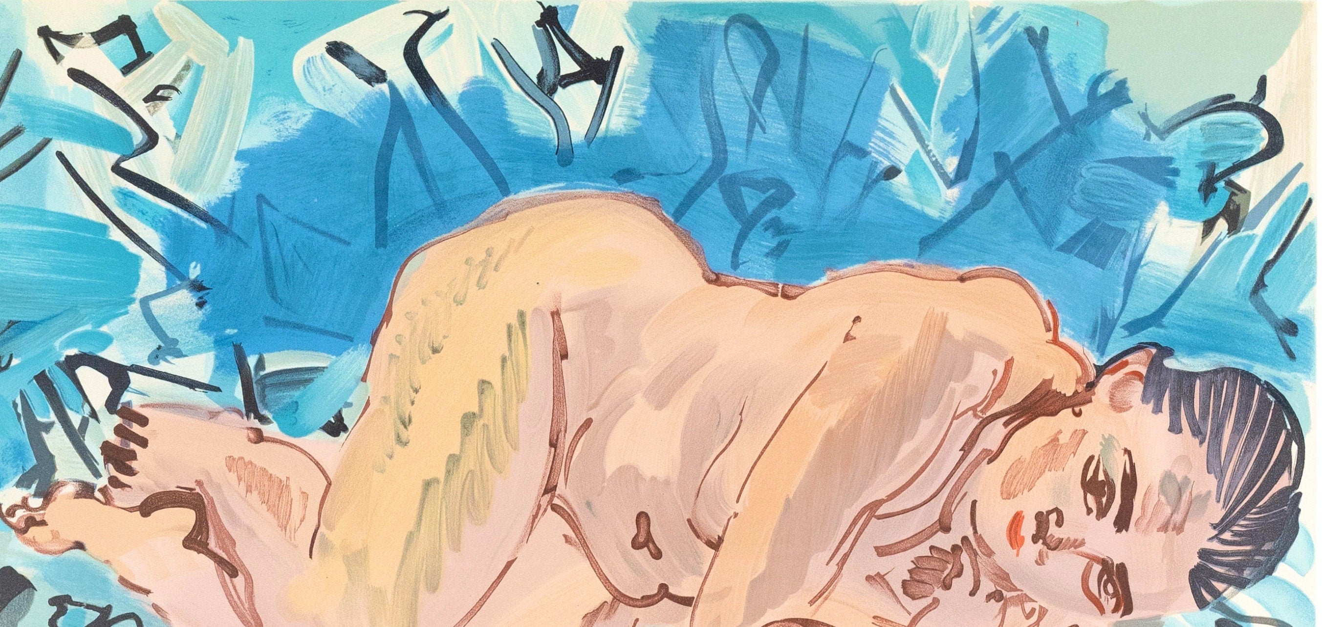 Raoul Dufy, Nu couché, Raoul Dufy, Collection Pierre Lévy, Limited Edition Lithograph