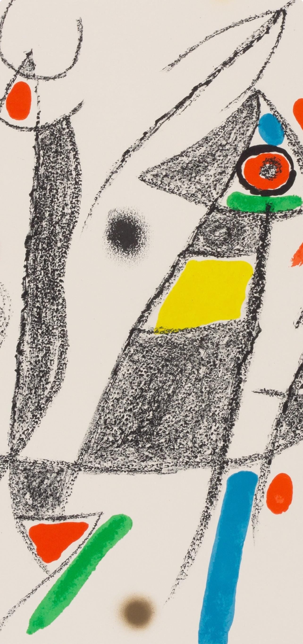 Joan Miró, Composition (Mourlot, 1051-1072), Maravillas con Variaciones acrósticas en el Jardín de Miró, Limited Edition Lithograph
