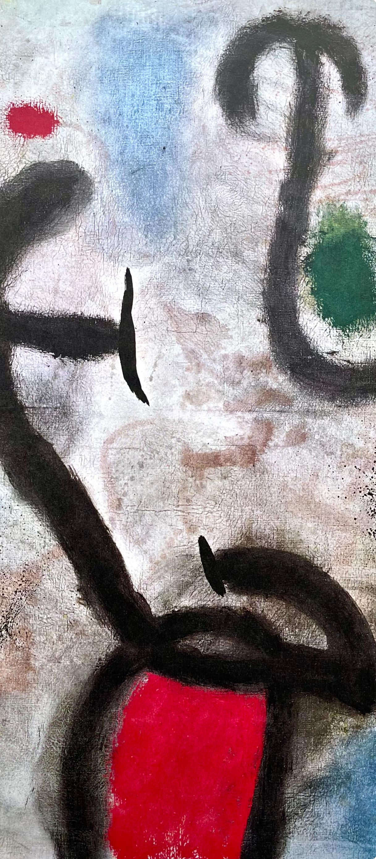Joan Miró, Composition, Derrière le miroir, Limited Edition Lithograph