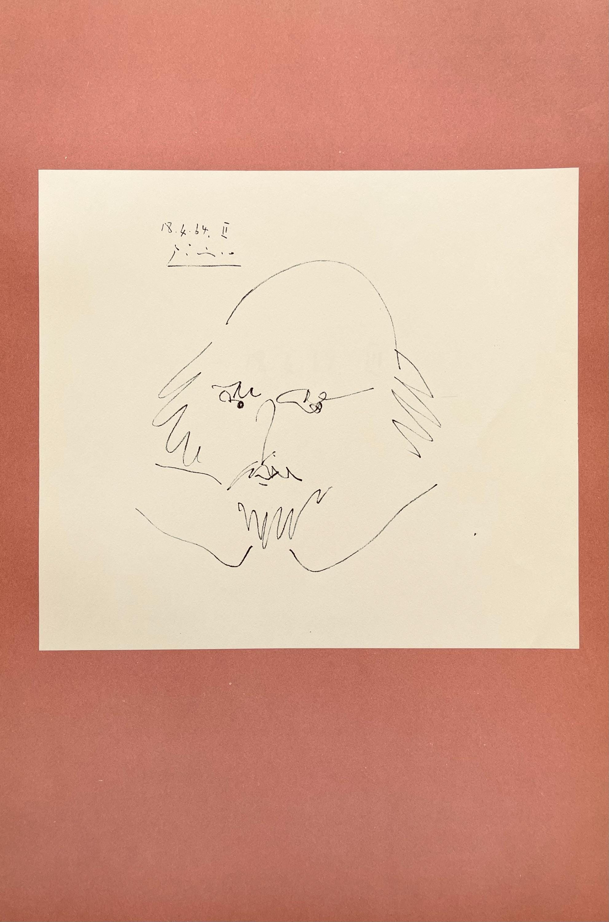 Pablo Picasso, Shakespeare XI (Bloch 1197), Picasso-Aragon Shakespeare, Limited Edition Lithograph