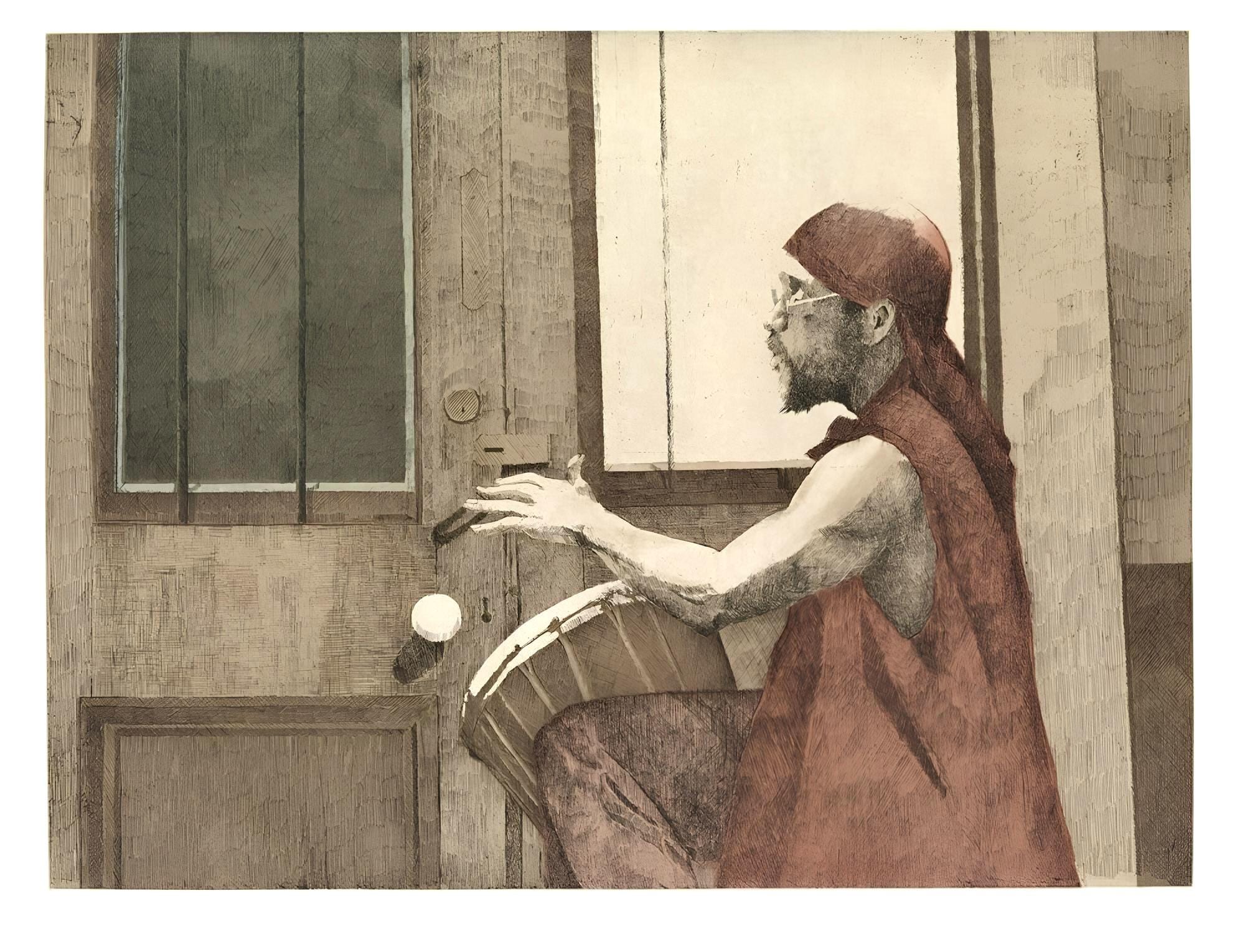 Dean Mitchell, E pluribus unum, Music, Deep Rivers in My Soul, Limited Edition Etching