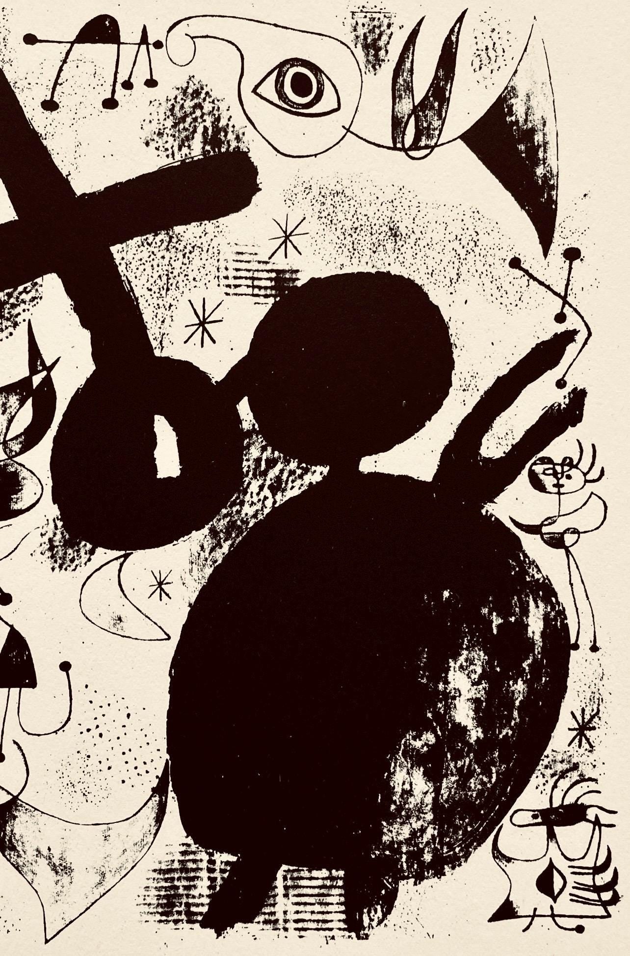 Joan Miró, Composition, The Prints of Joan Miro, Limited Edition Etching