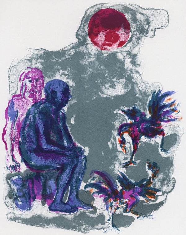 Walter Spitzer, Composition, L'Odyssée, Limited Edition Lithograph