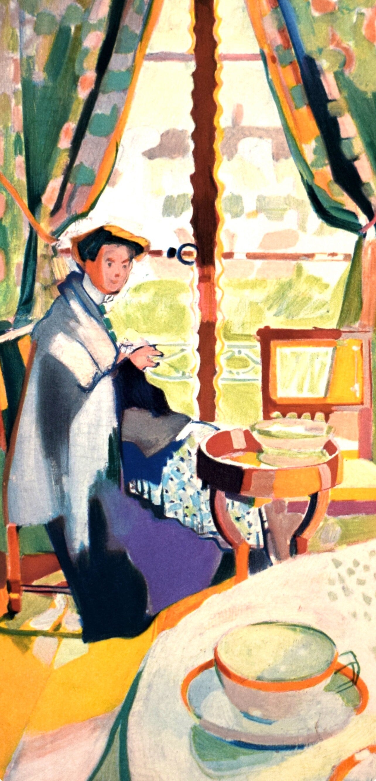 Maurice Marinot, Intérieur, Fauves, Collection Pierre Lévy, Limited Edition Lithograph