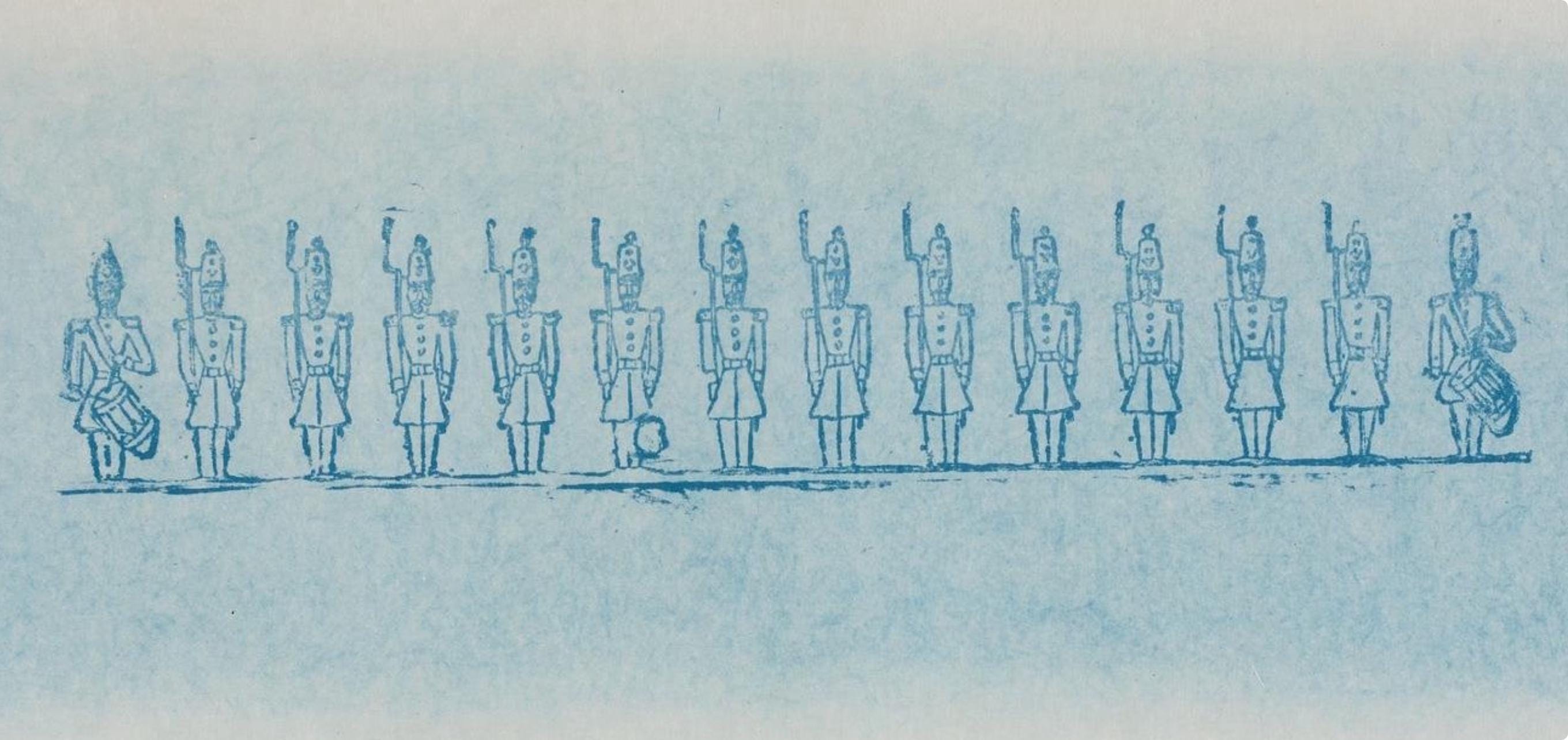 Max Ernst, Composition (Spies/Leppien 218), La Ballade du Soldat, Limited Edition Lithograph