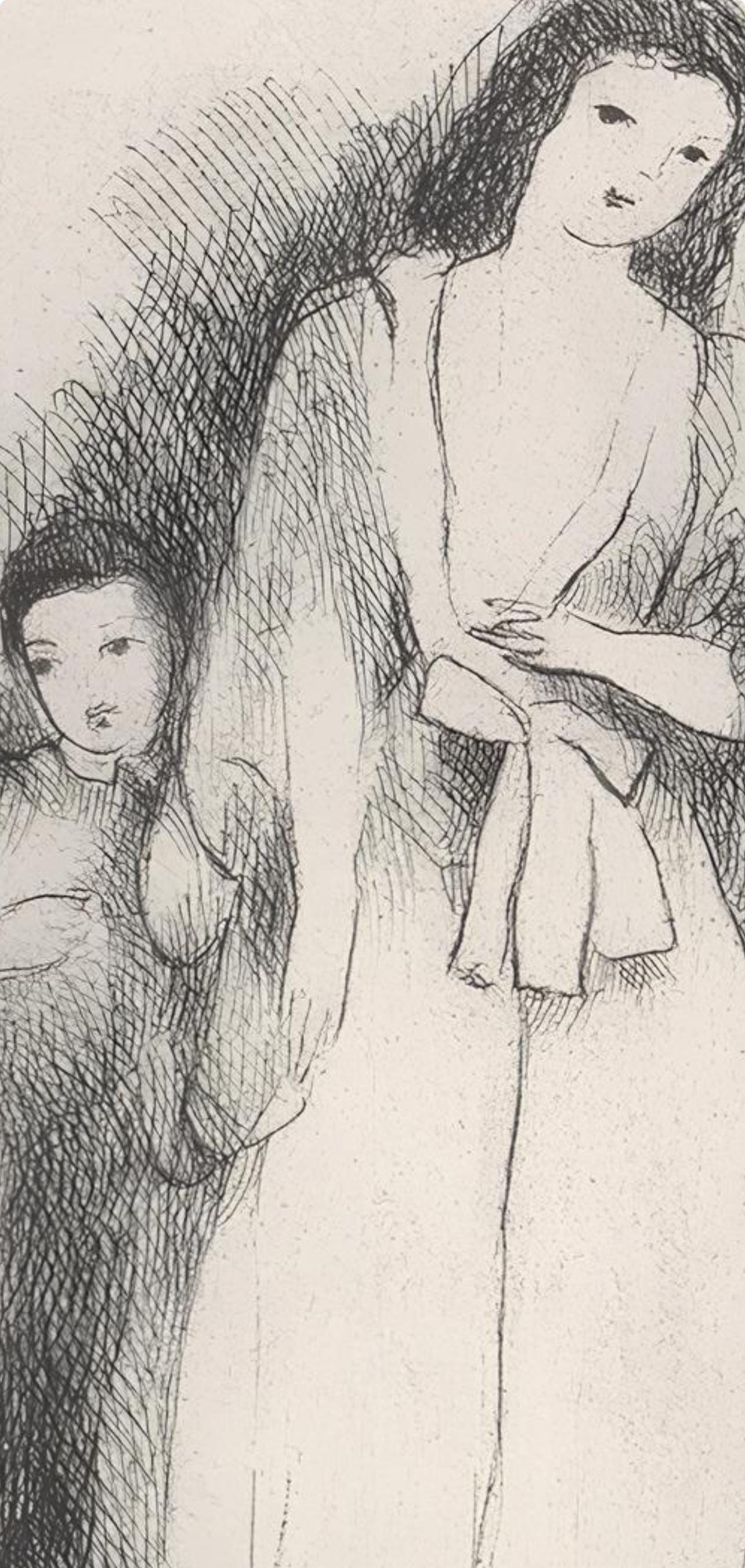 Marie Laurencin, Composition, Antarés, Limited Edition Etching