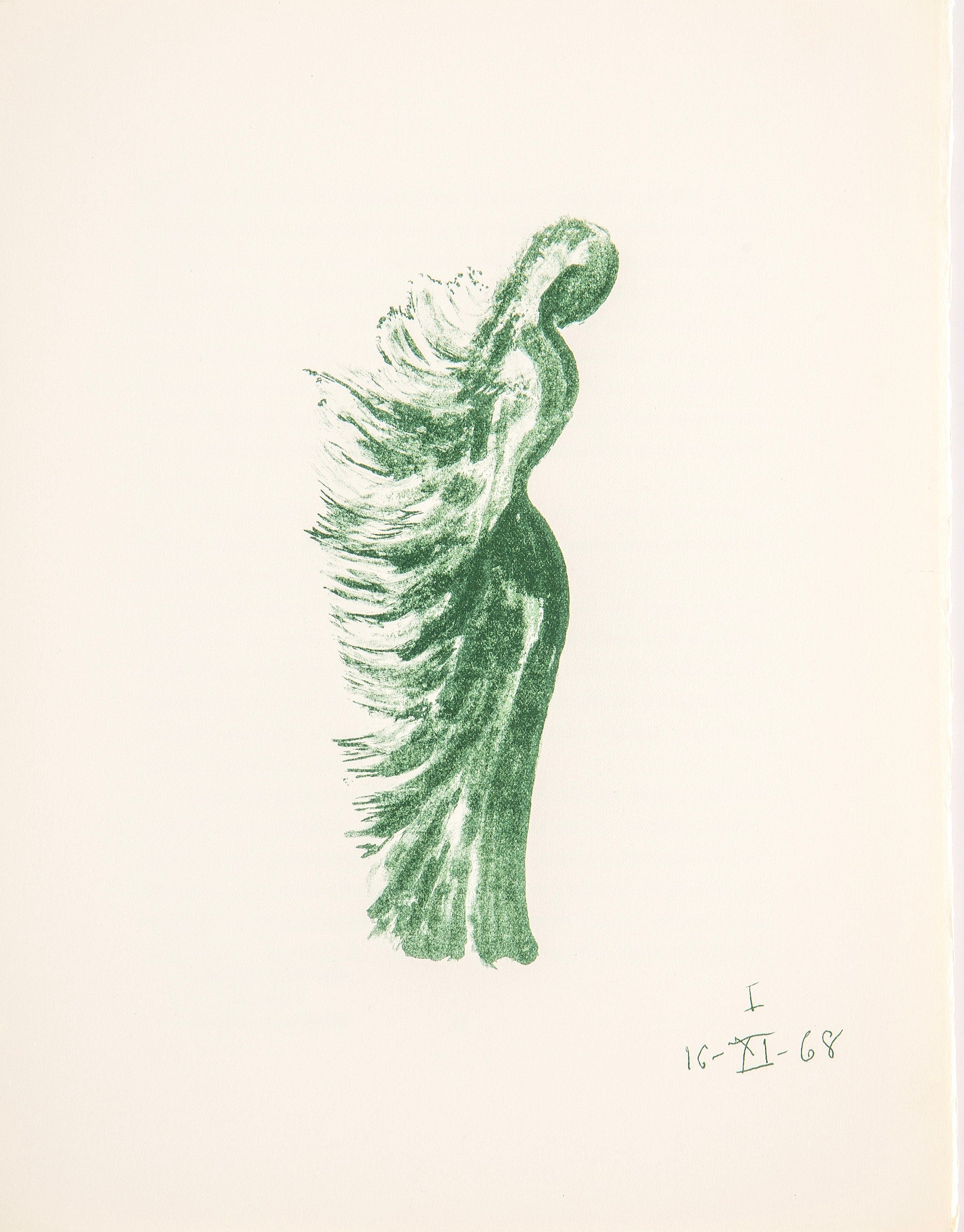 Apel.les Fenosa, Tramontane, Souvenirs et portraits d'artistes, Limited Edition Lithograph