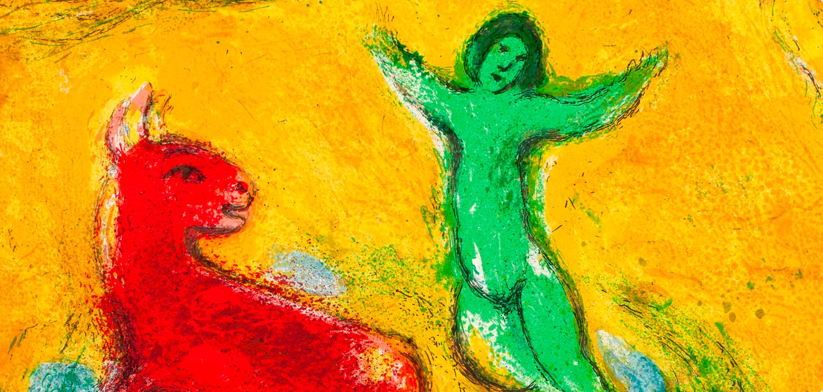 Marc Chagall, Le piège à loups, Daphnis et Chloé, Limited Edition Héliogravure
