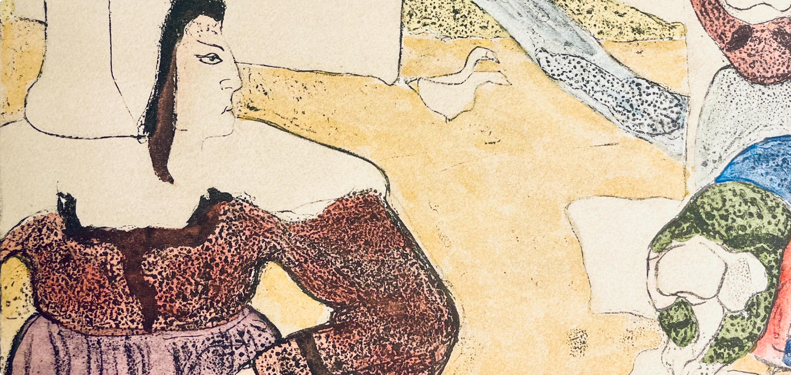 Émile Bernard, Composition, Éloge de Émile Bernard, Limited Edition Woodcut